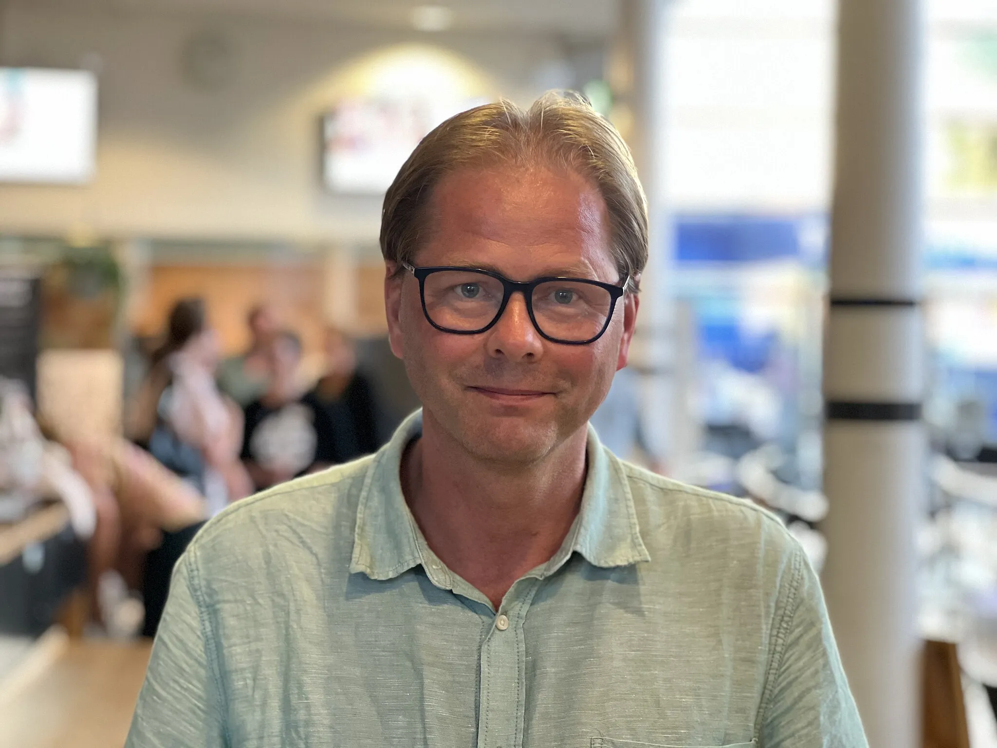 Photo showing: Anders Lindberg, politisk ledarskribent i Almedalen 2023