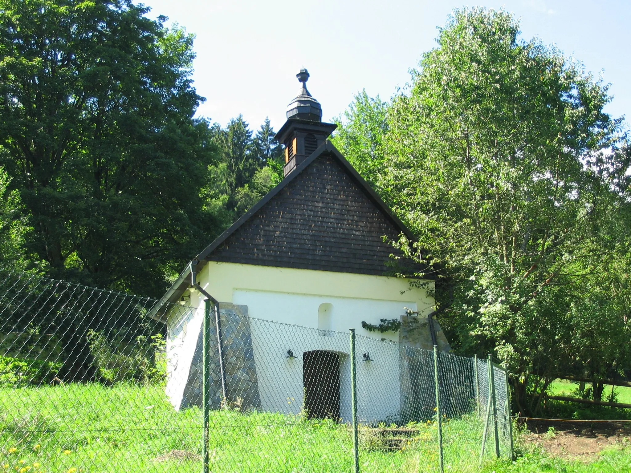 Photo showing: Chapel in Podlesí near Kašperské Hory, Klatovy District, Czech Republic
