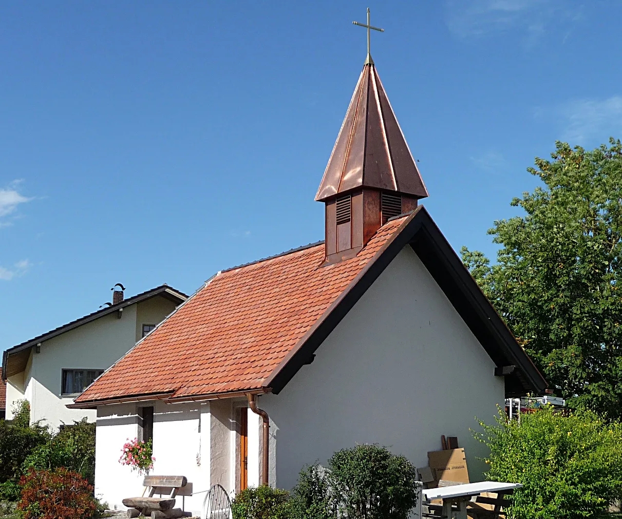Photo showing: Die Marienkapelle in Oberneumais