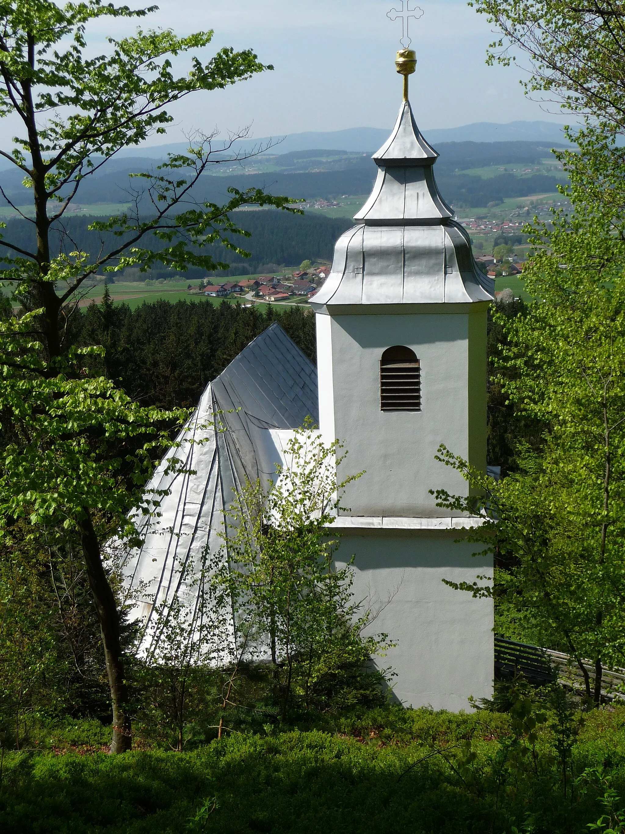 Photo showing: Die Wallfahrtskirche Frauenbrünnl bei Rinchnach