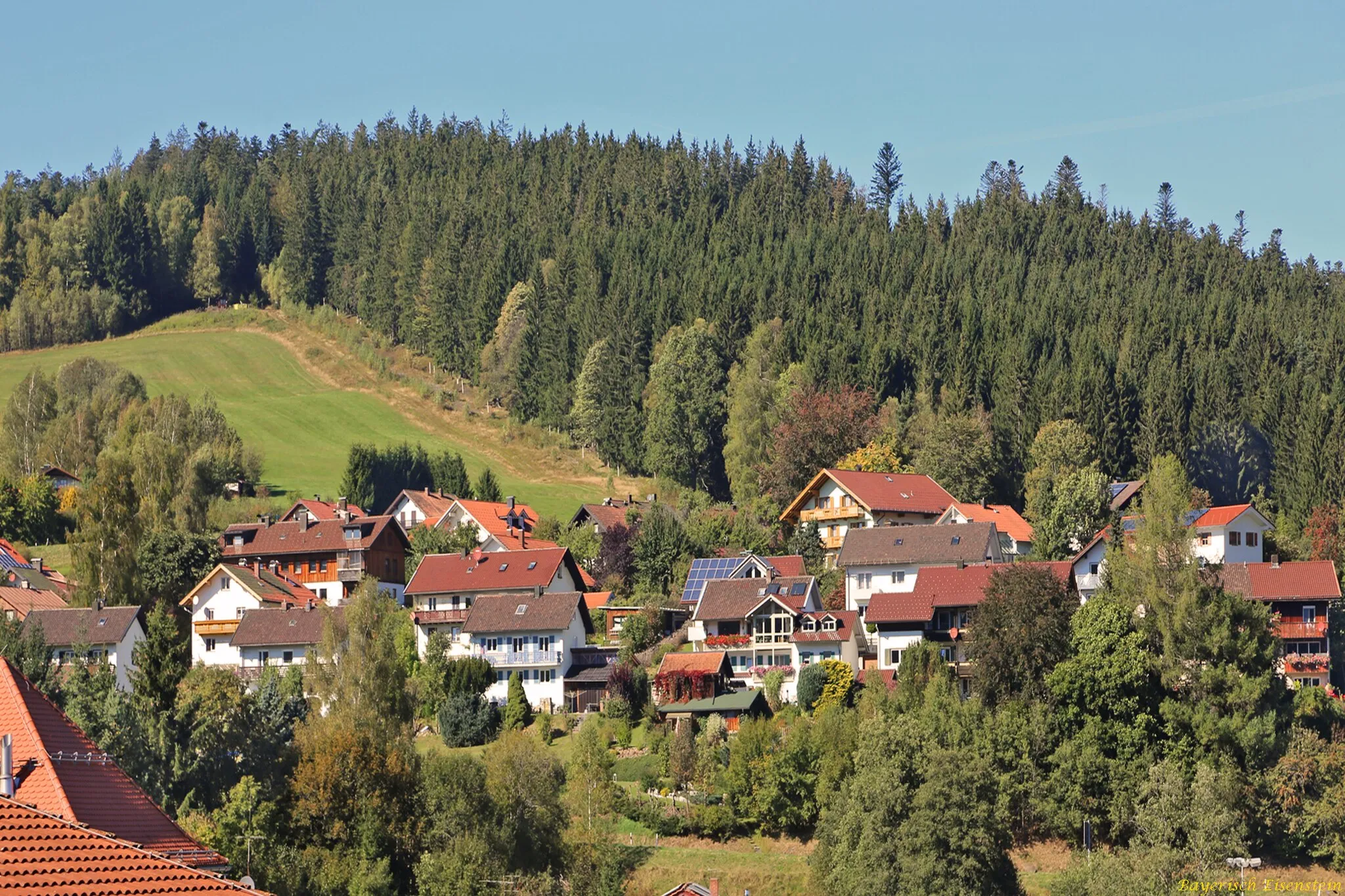 Photo showing: Bayerisch Eisenstein ist eine Gemeinde im niederbayerischen Landkreis Regen.