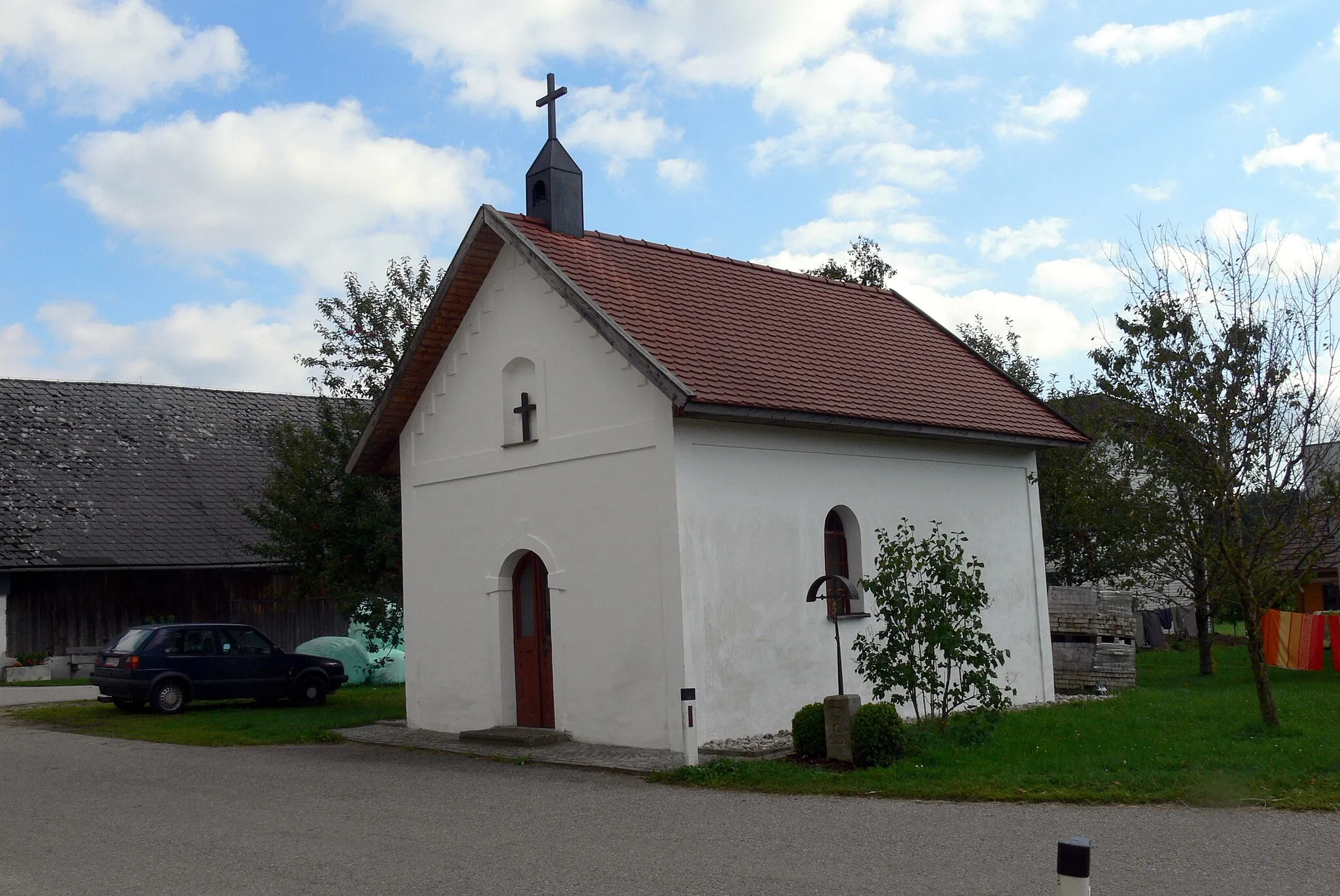 Photo showing: Hörbich ( Upper Austria ). Village chapel ( 19th century ).