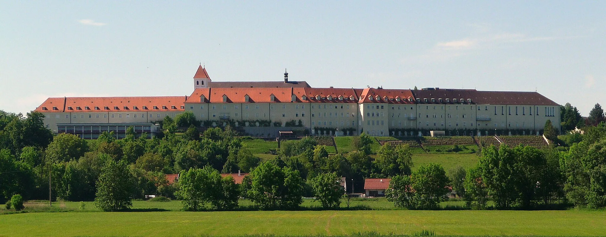 Photo showing: Blick auf Kloster Mallersdorf