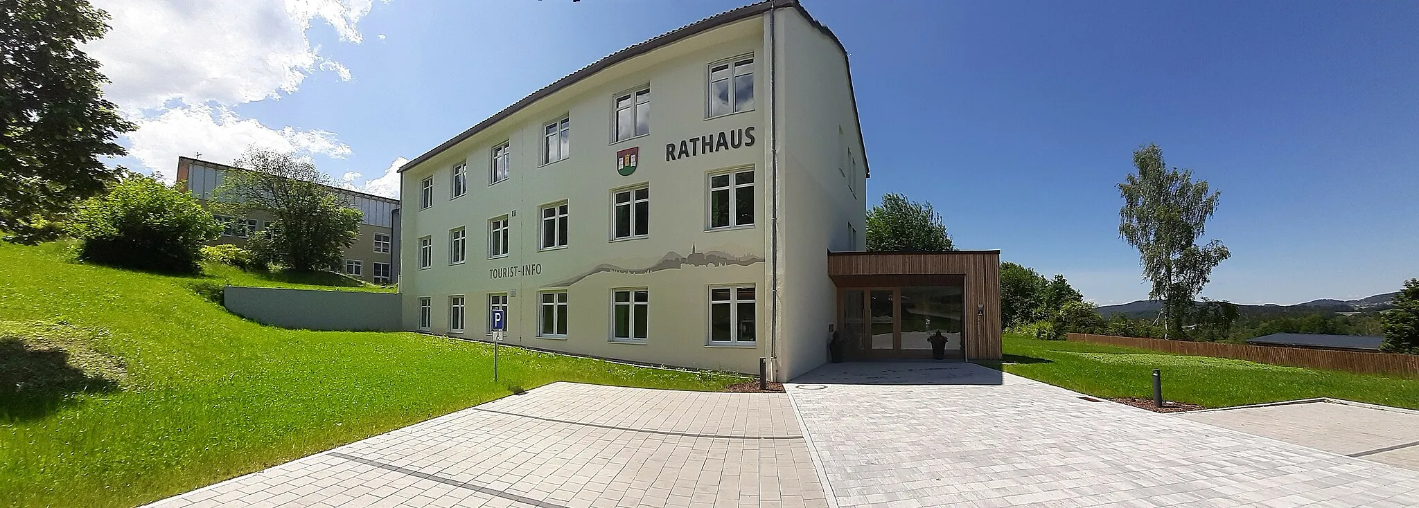 Photo showing: Rathaus und Tourist-Info in Hohenwarth