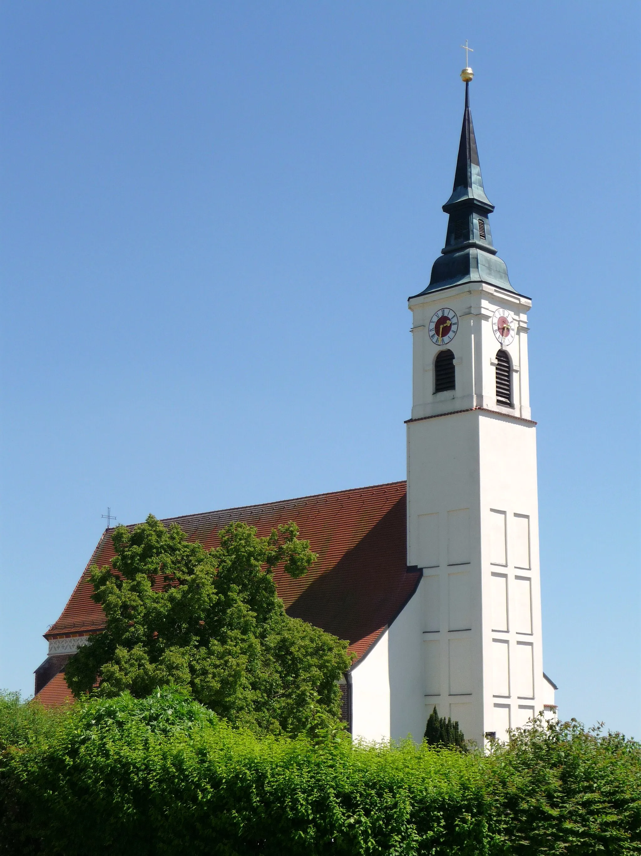 Photo showing: Church of the Visitation in Altdorf, Lower Bavaria, Germany.