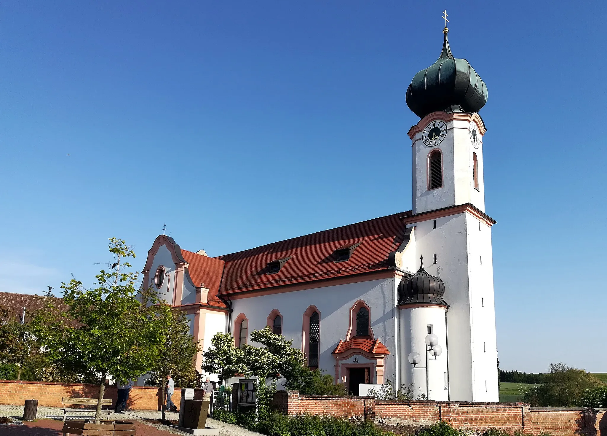 Photo showing: Katholische Pfarrkirche St. Ägidius in Volkenschwand