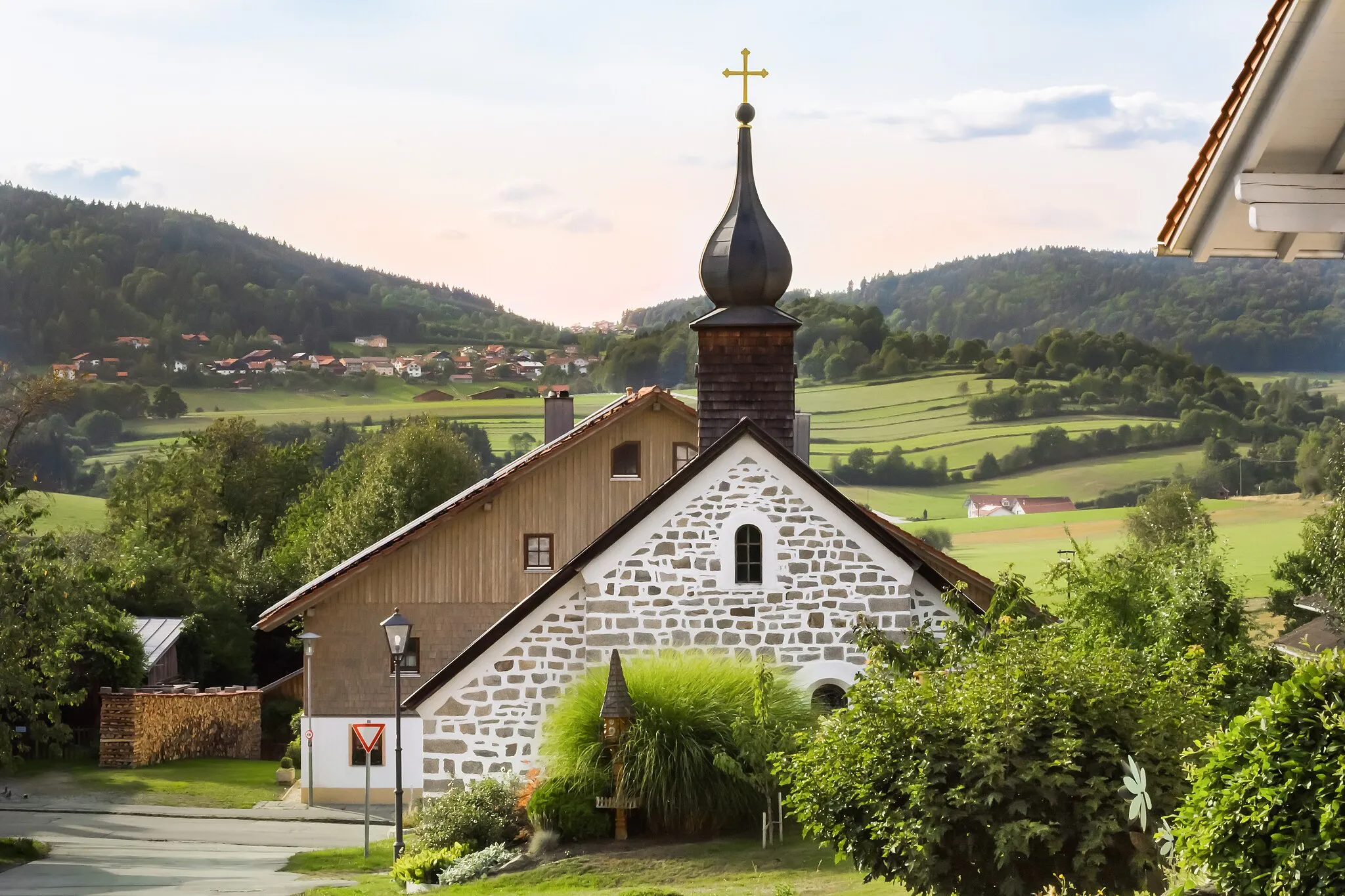 Photo showing: Ortskapelle St. Florian, Grainet-Fürholz