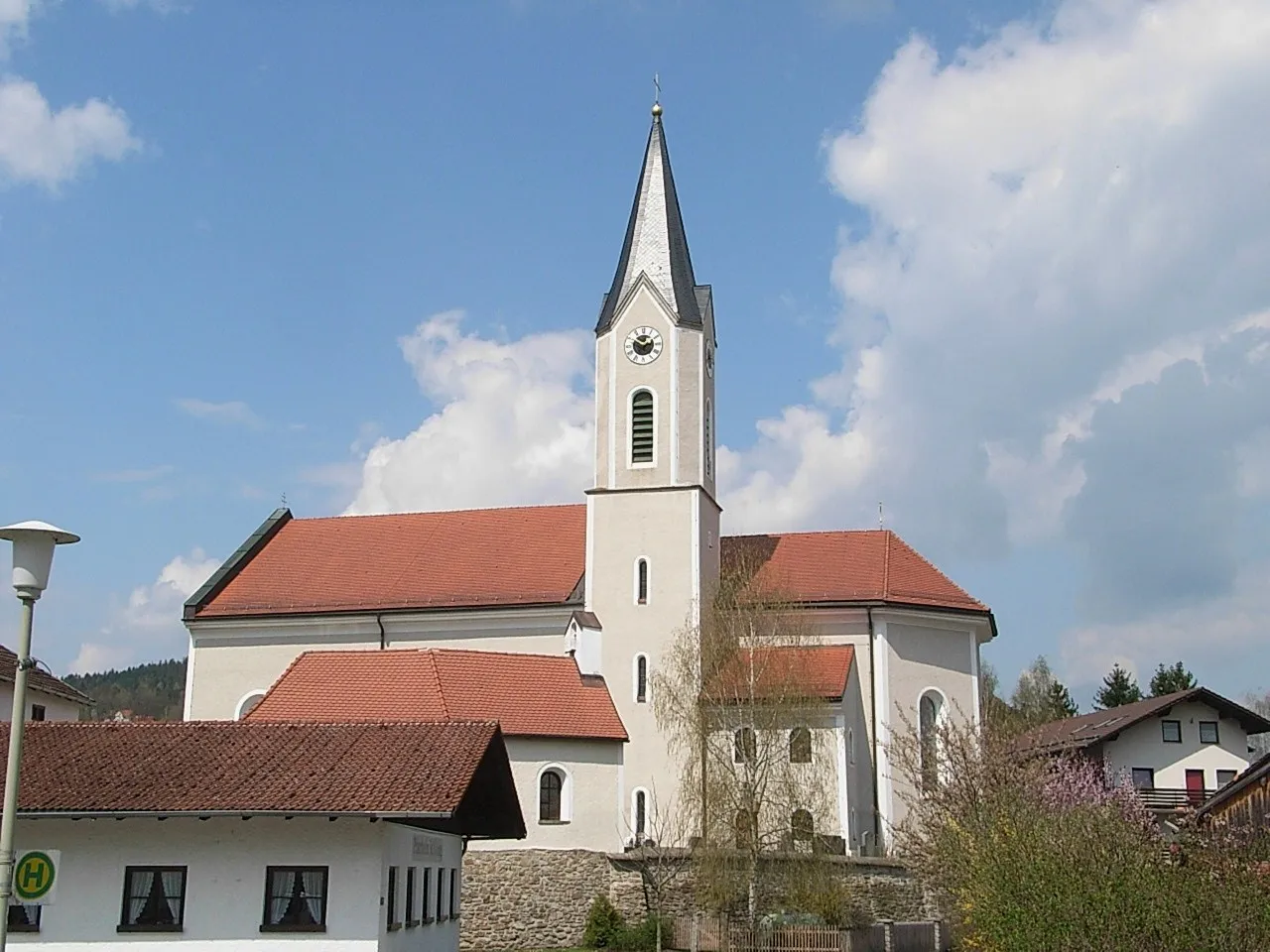Photo showing: Pfarrkirche St. Georg in Prackenbach