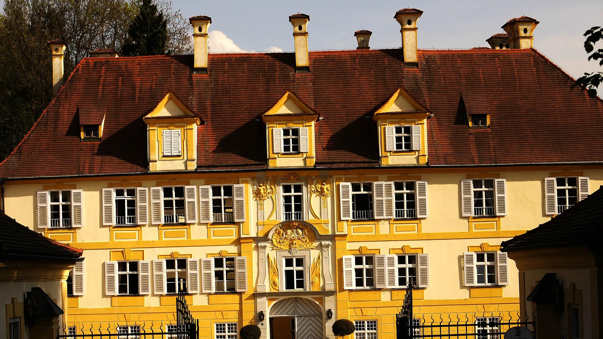 Photo showing: Castle Frauenbühl in Winhöring, Germany