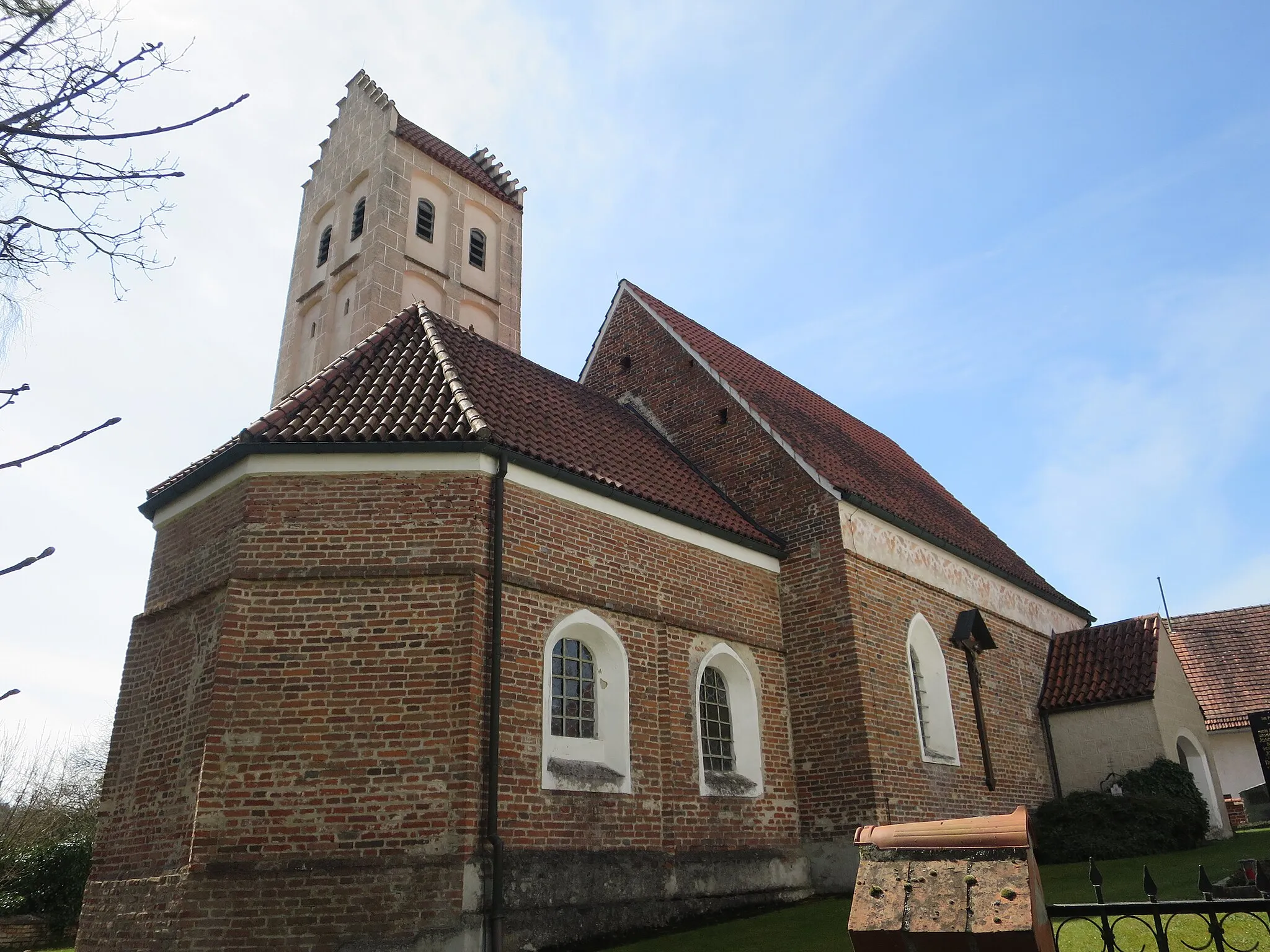 Photo showing: St. Silvester in Airischwand, Nandlstadt.