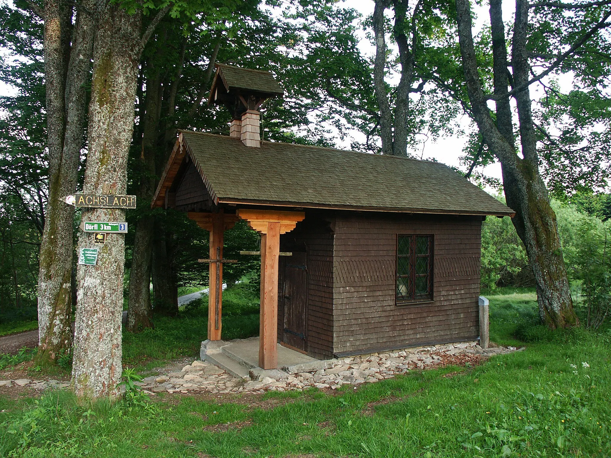 Photo showing: Kapelle auf der Ödwies (1030m) in der Gemeinde Achslach