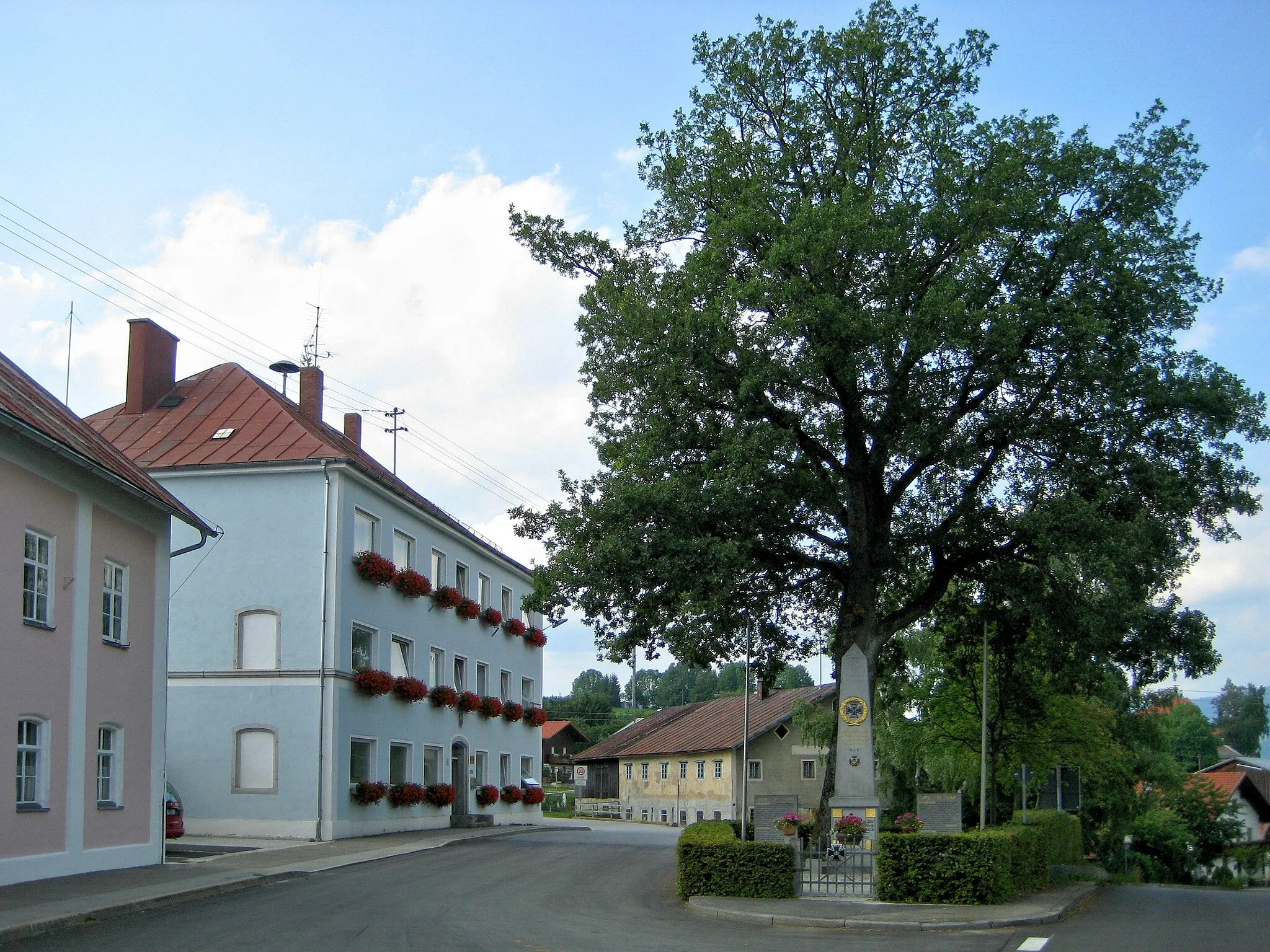 Photo showing: Town hall of Breitenberg, Lower Bavaria