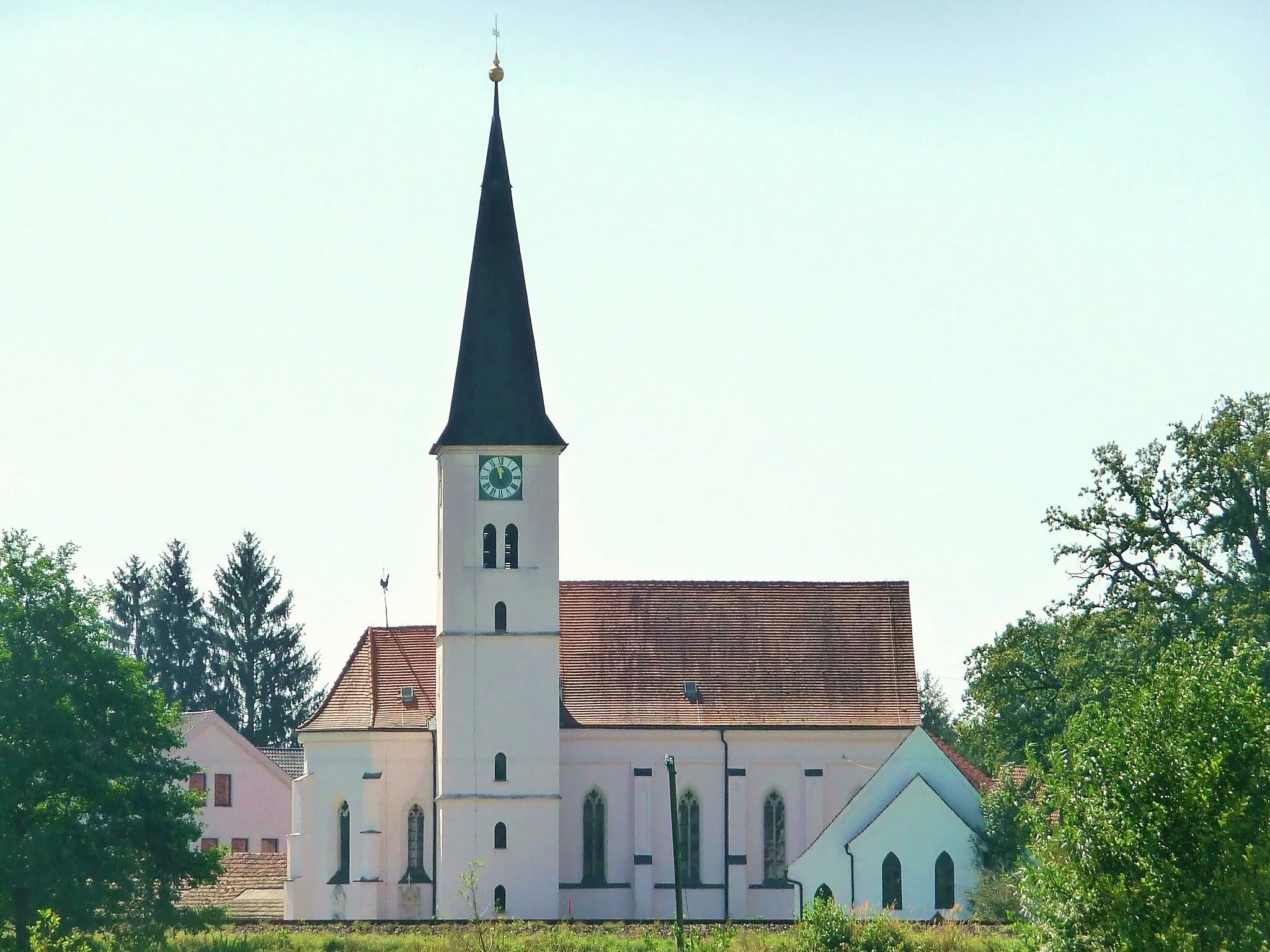 Photo showing: Die Pfarrkirche St. Laurentius in Anzenkirchen