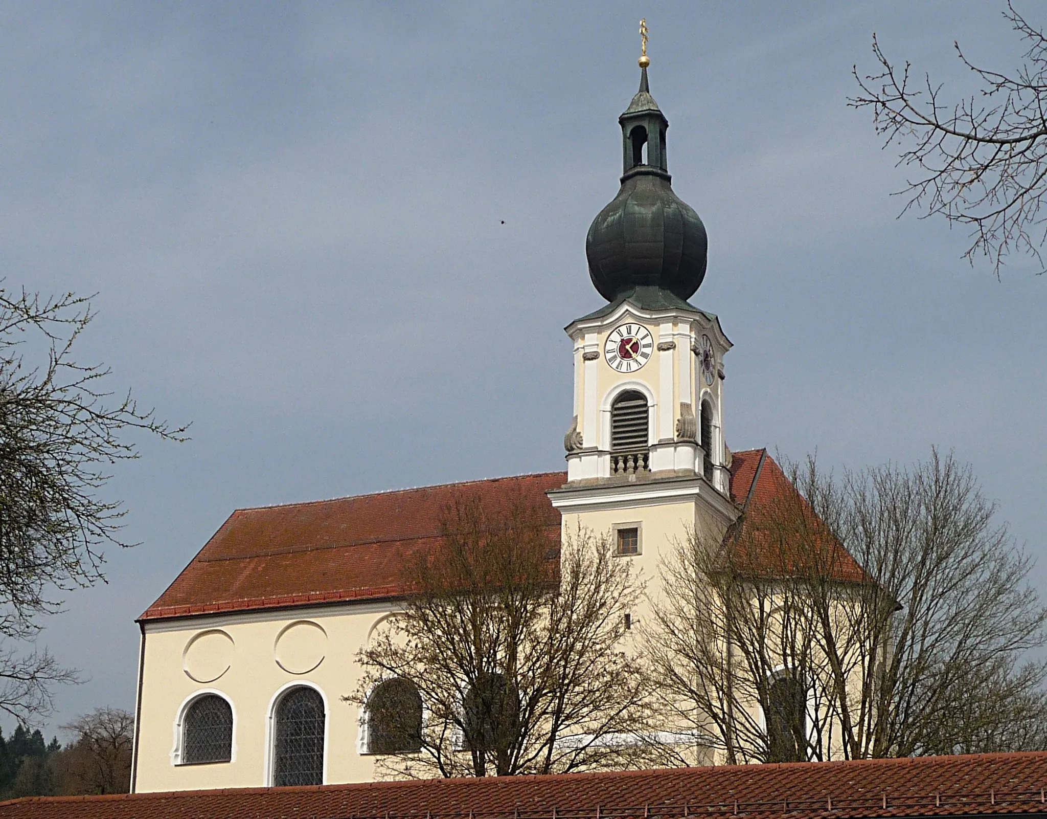 Photo showing: Die Pfarrkirche St. Stephanus in Seebach