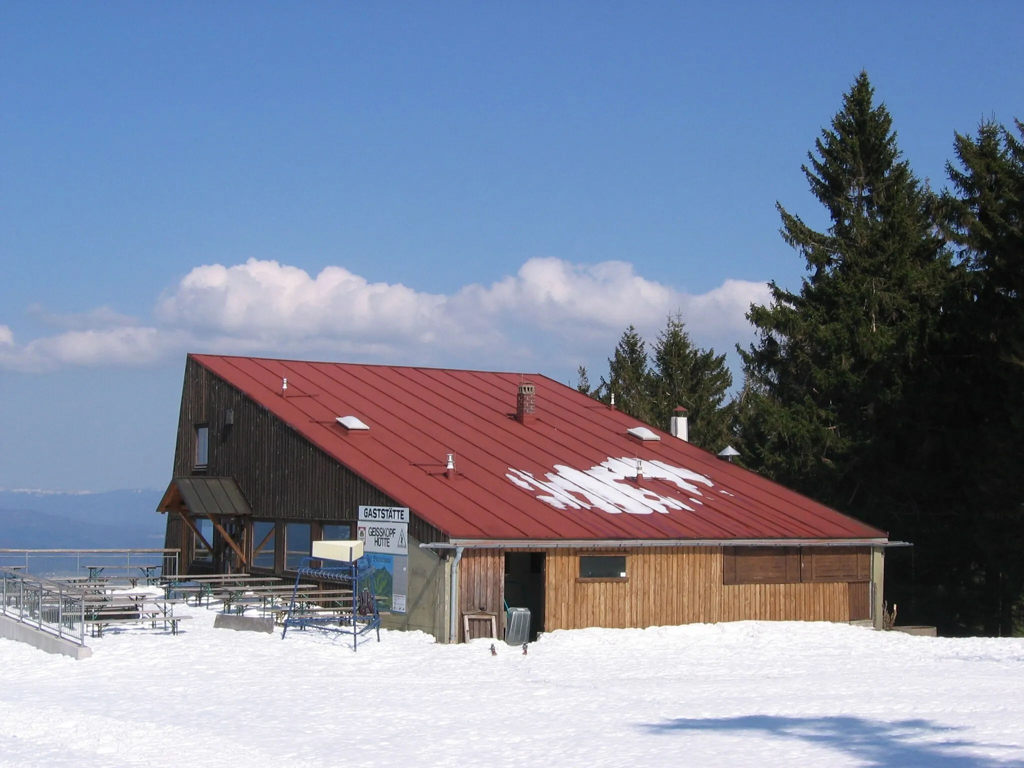Photo showing: Geißkopfhütte