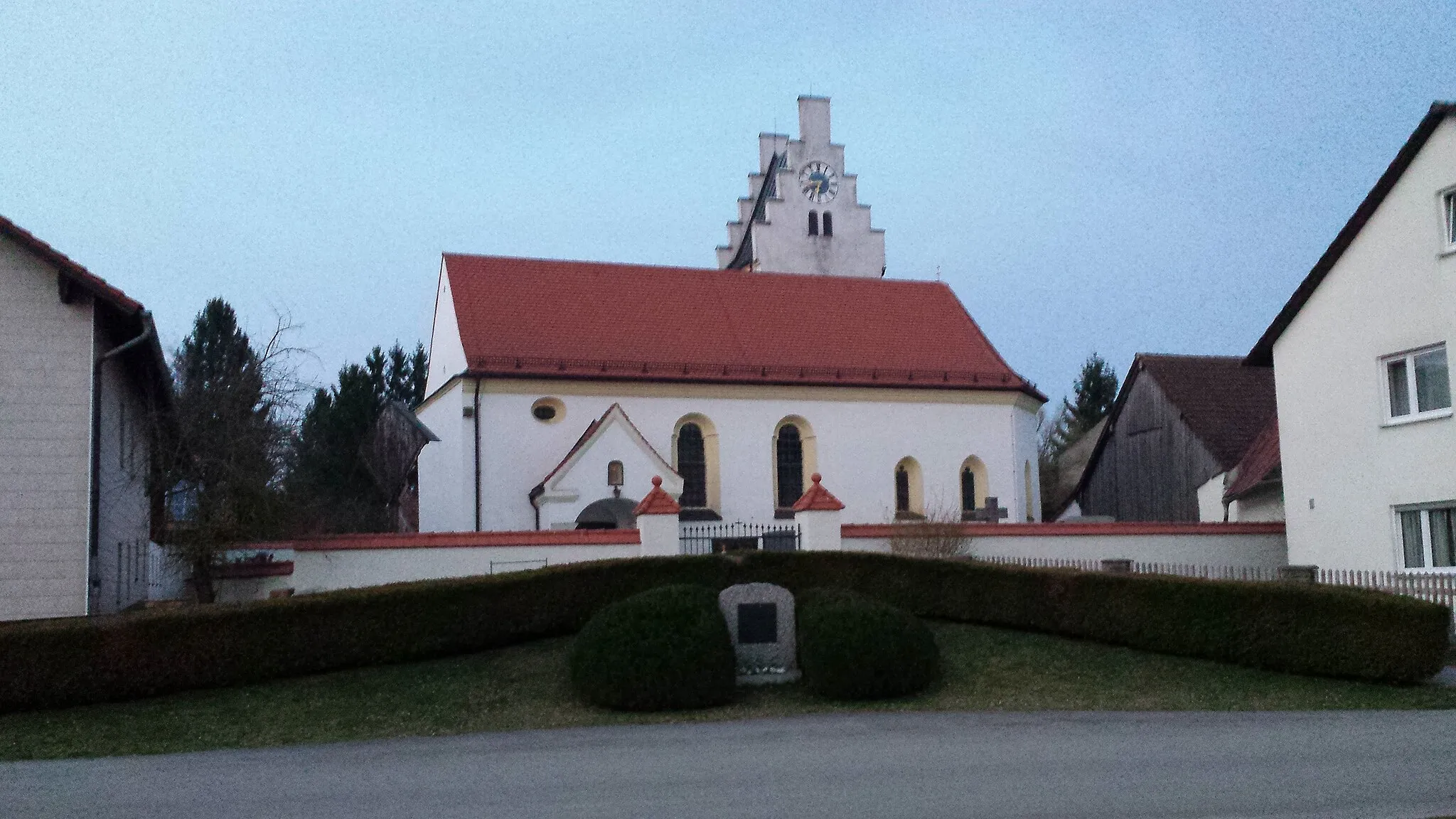 Photo showing: Filialkirche St. Nikolaus in Paitzkofen
