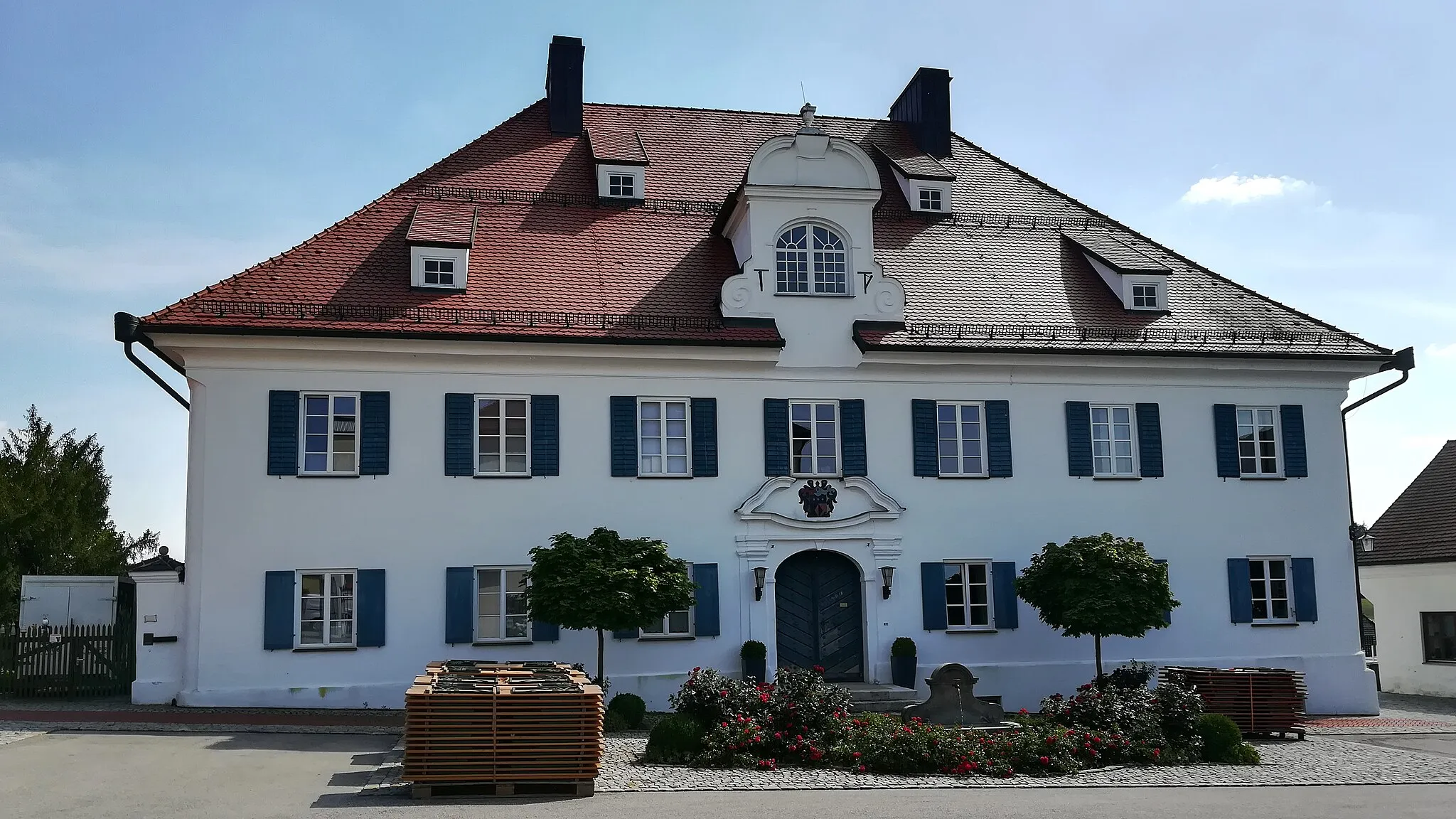 Photo showing: Schloss Hohenthann ist ein Schloss in Hohenthann im Landkreis Landshut.