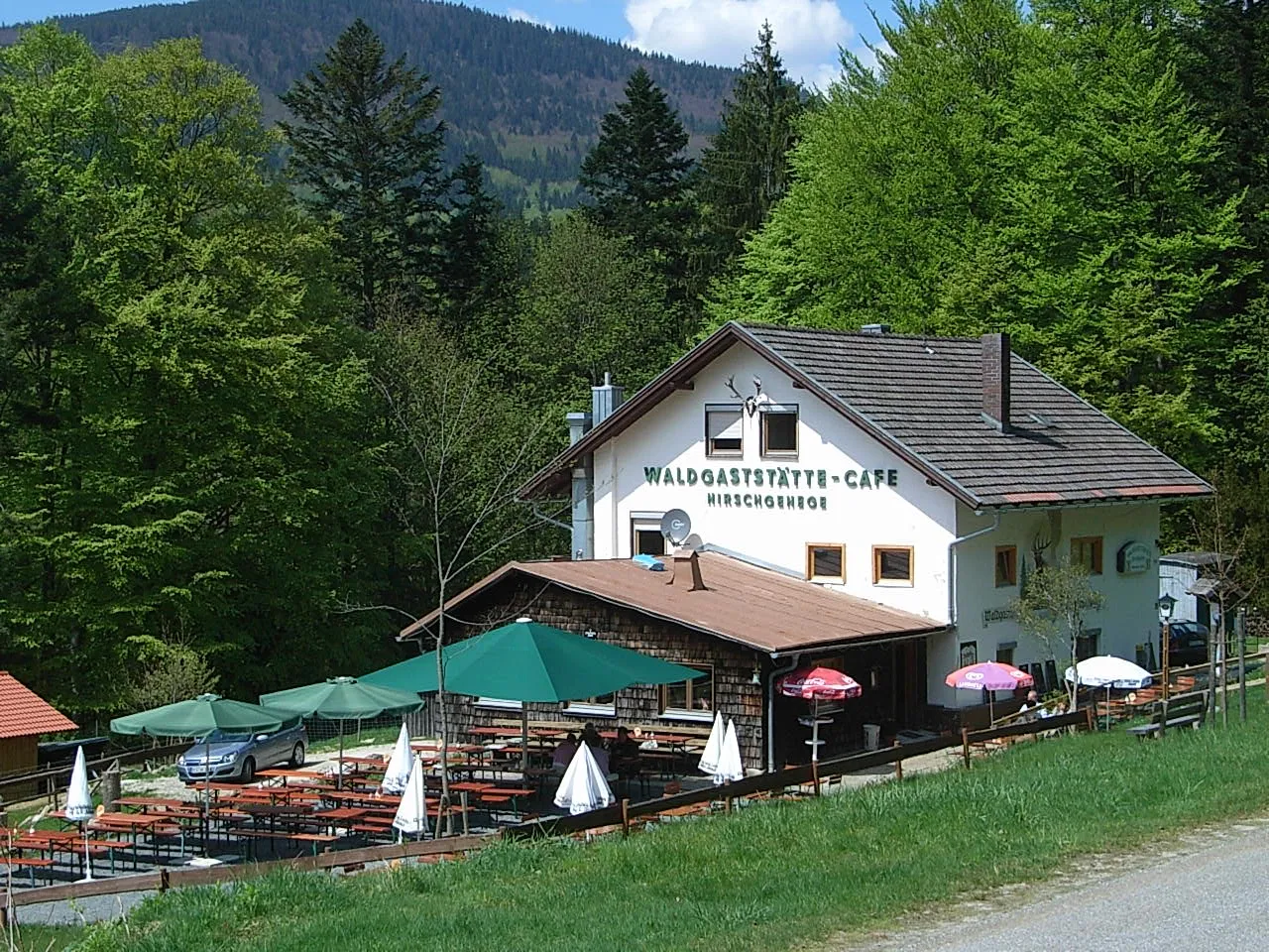Photo showing: Die Waldgaststätte Scheuereck