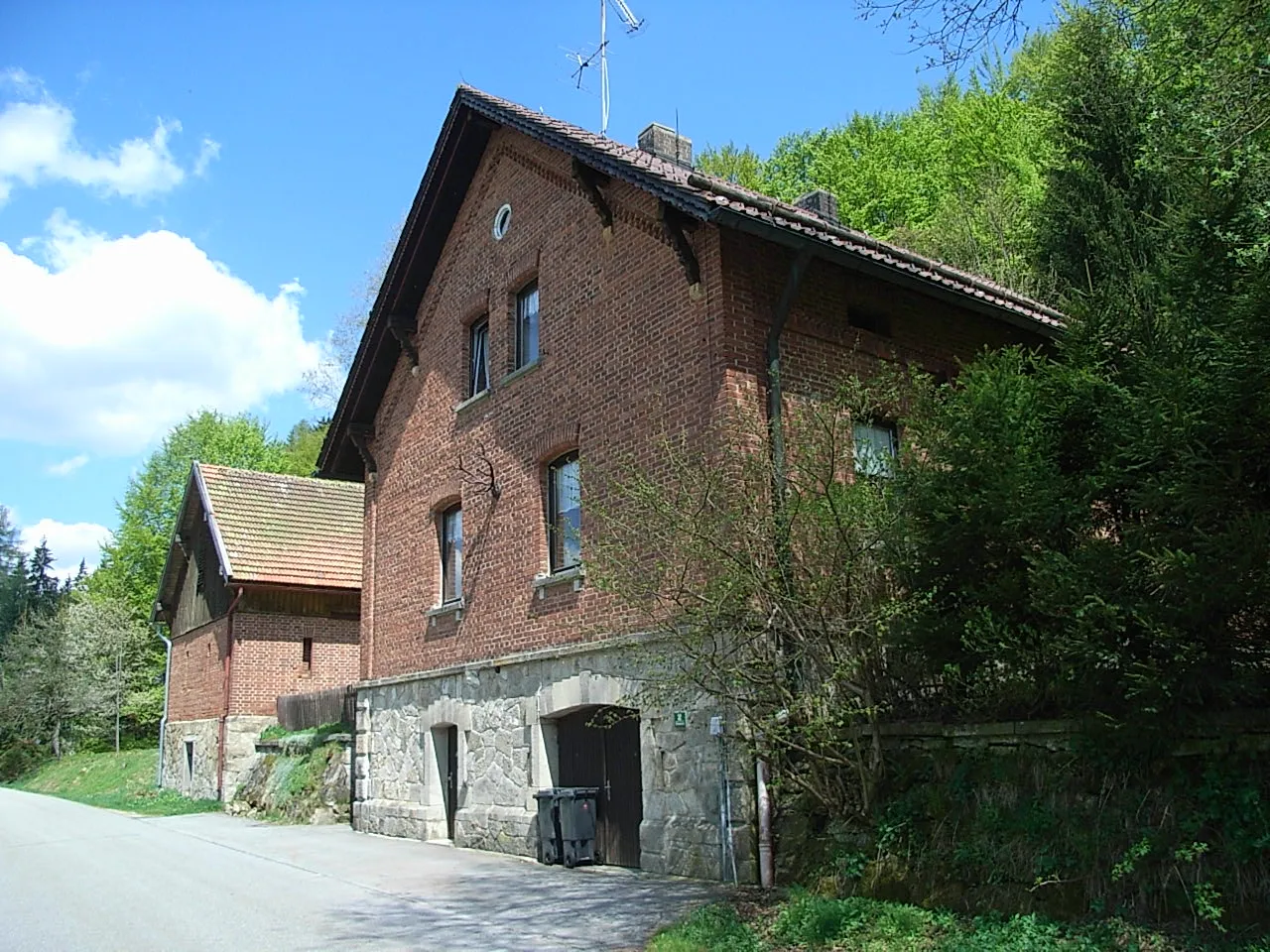 Photo showing: Das Forsthaus von Scheuereck, heute Nationalpark-Dienststelle