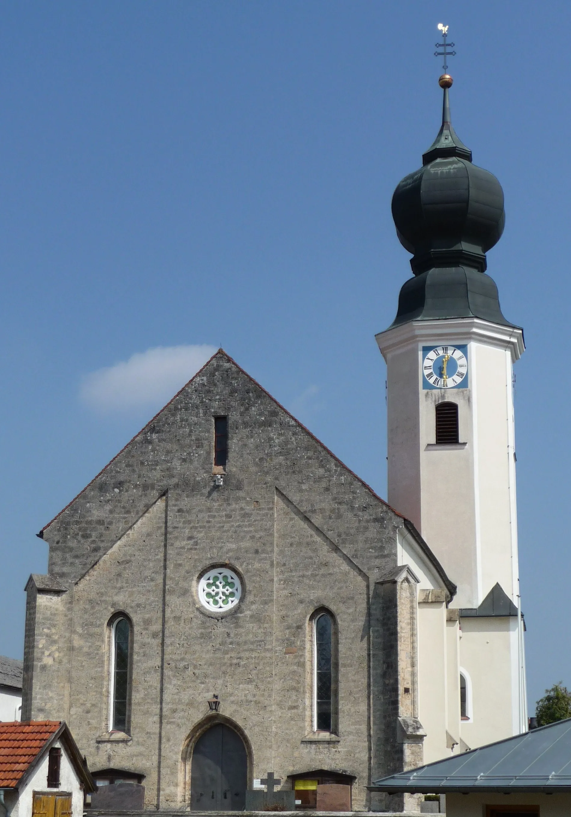 Photo showing: Die Expositurkirche St. Michael in Egglfing
