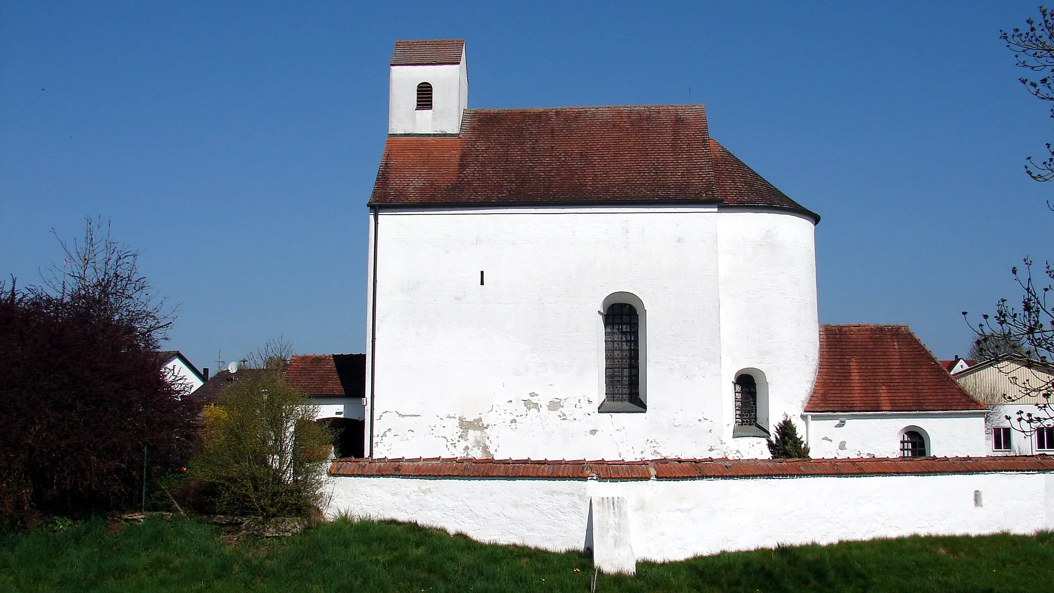Photo showing: Filialkirche St. Aegidius in Türkenfeld (Hohenthann).