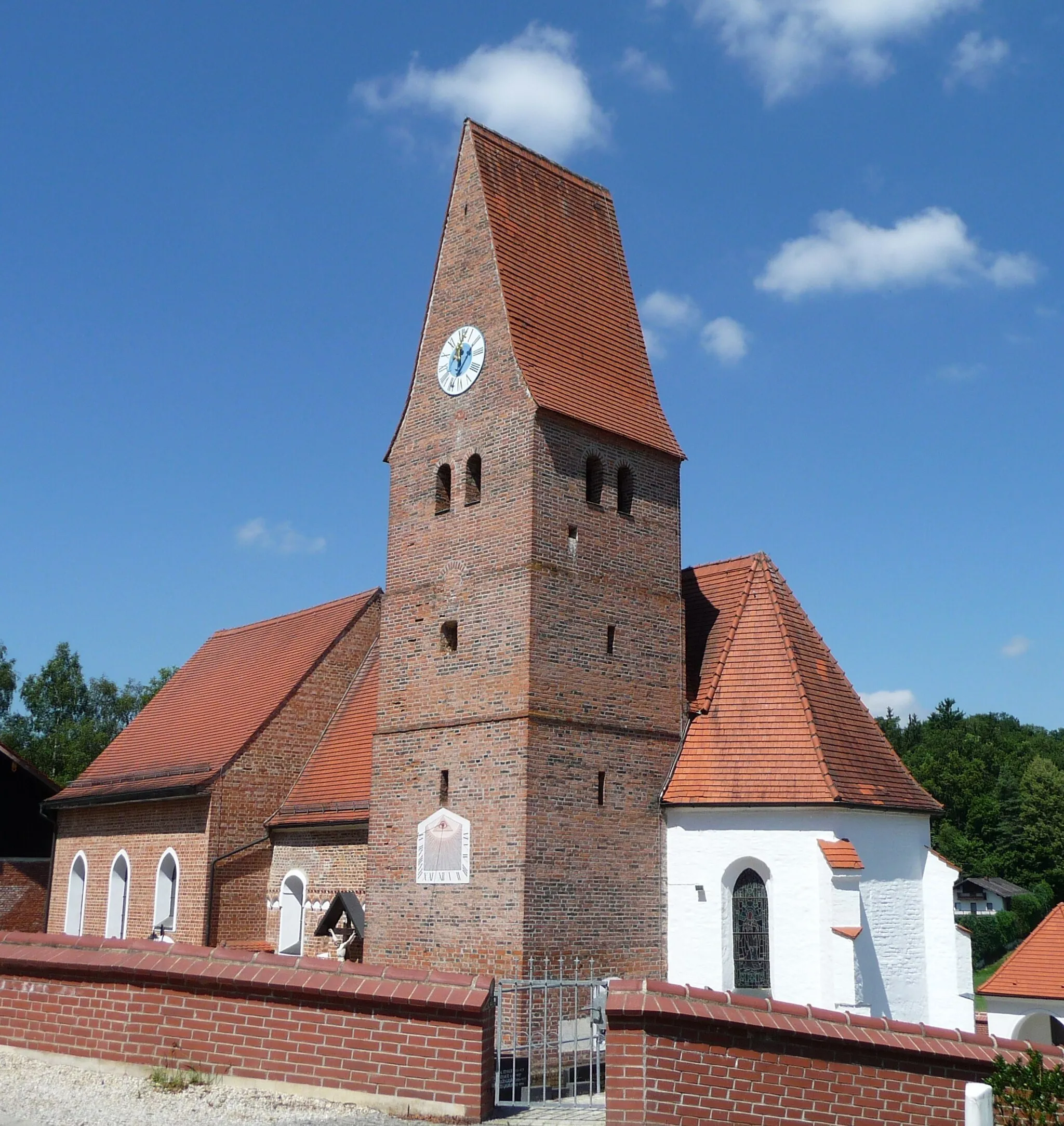 Photo showing: Die Expositurkirche St. Ägidius in Unterzeitlarn