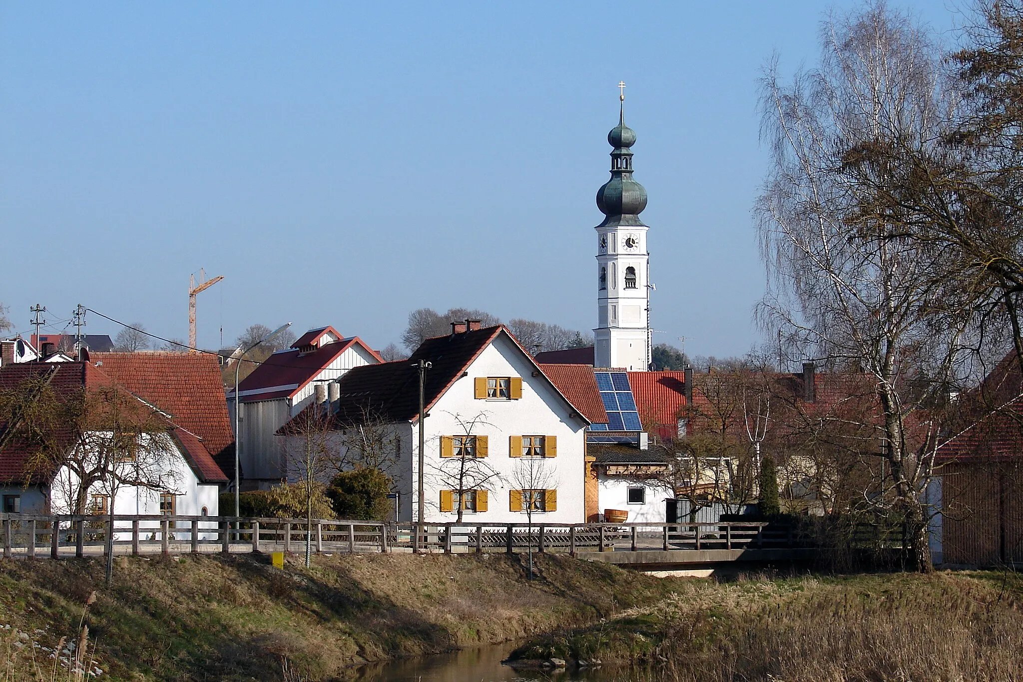 Photo showing: Elsendorf ist eine Gemeinde im niederbayerischen Landkreis Kelheim und Mitglied der Verwaltungsgemeinschaft Mainburg.