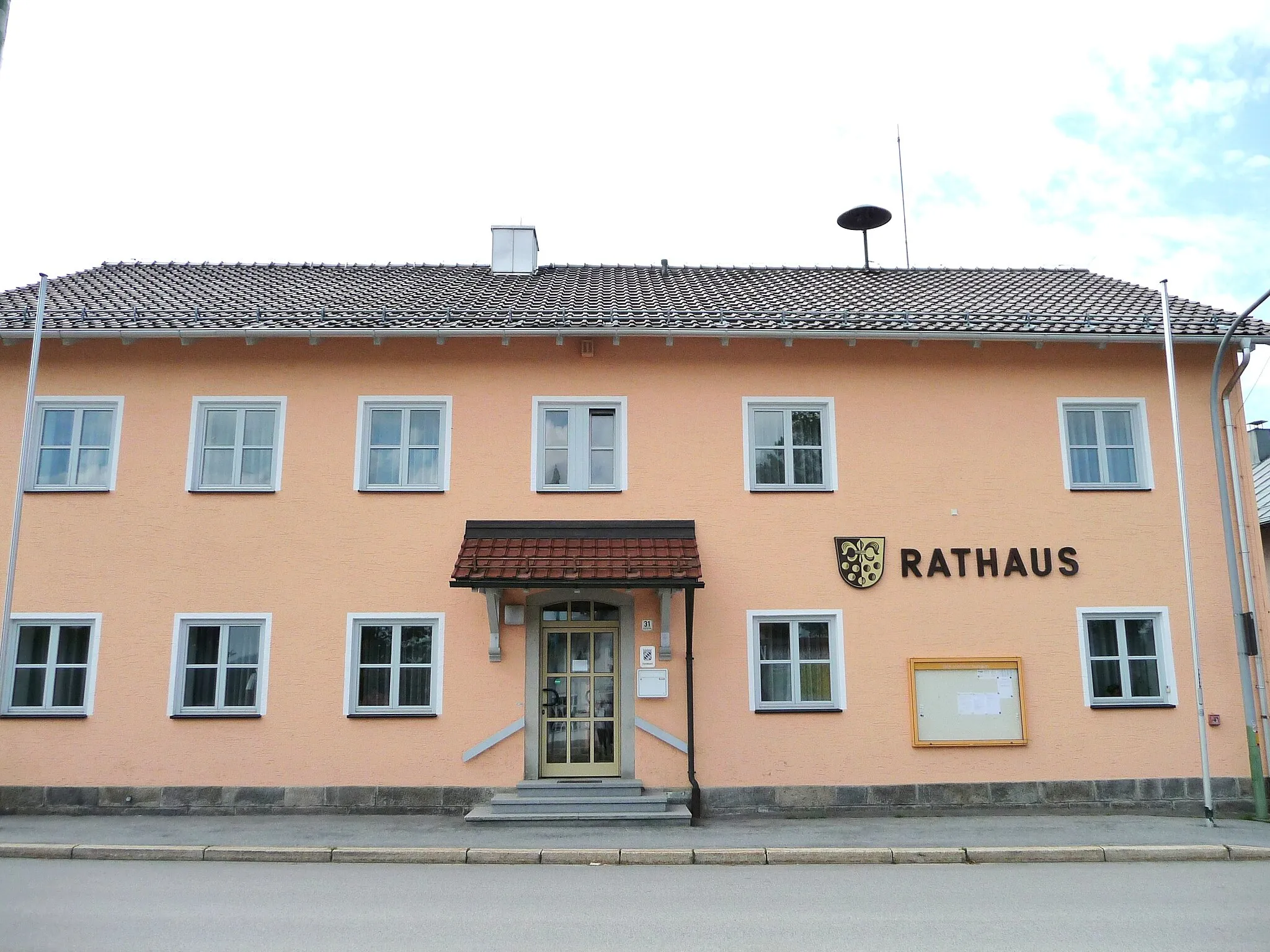 Photo showing: Das Rathaus von Jandelsbrunn