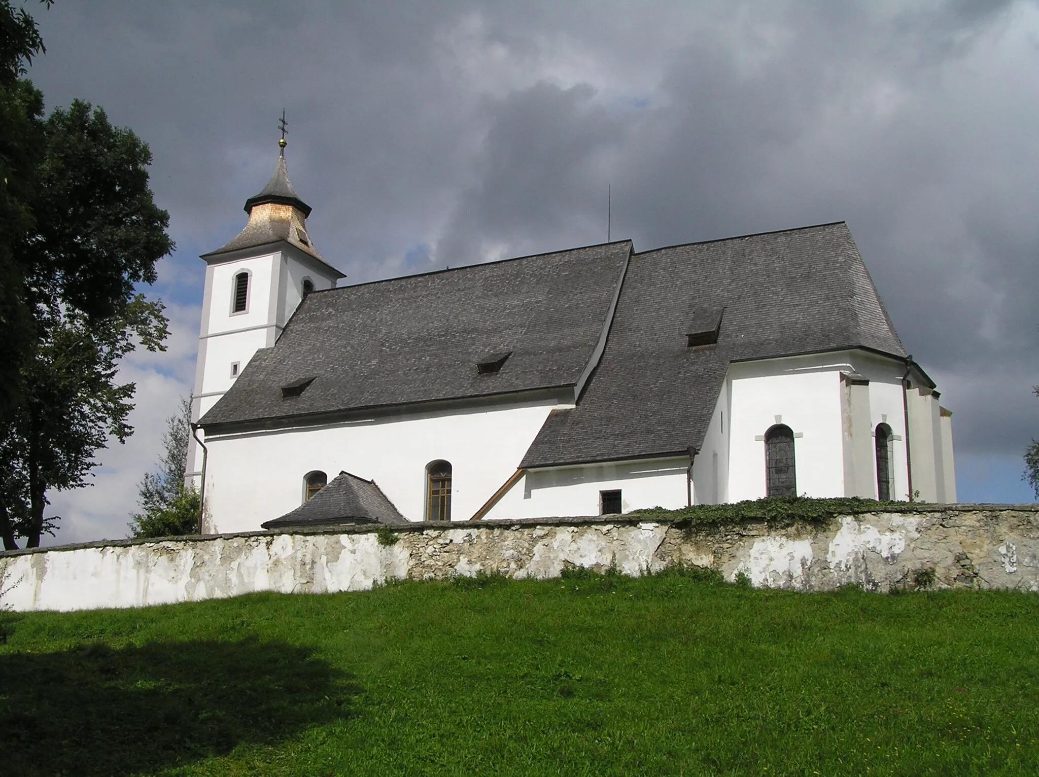 Photo showing: Kostel ve Zbytinách