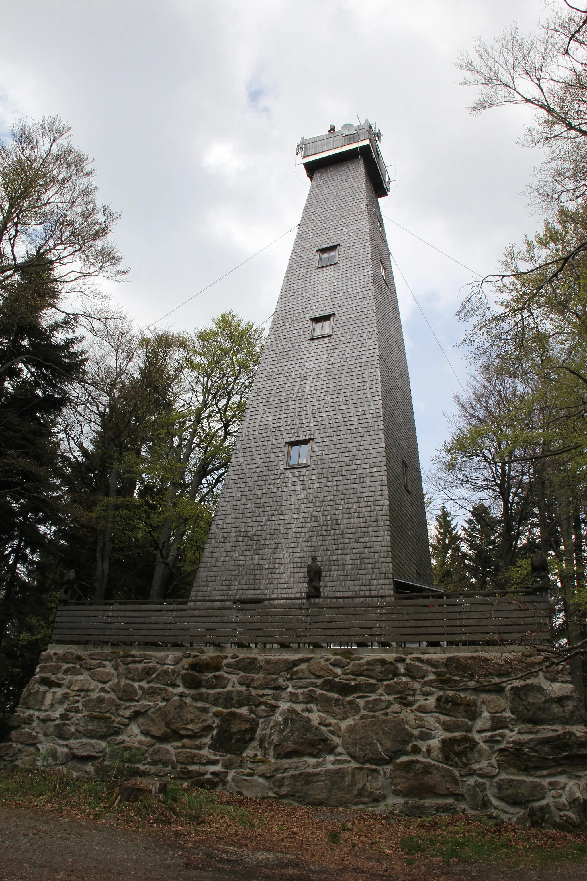 Photo showing: Aussichtsturm auf dem Brotjacklriegel