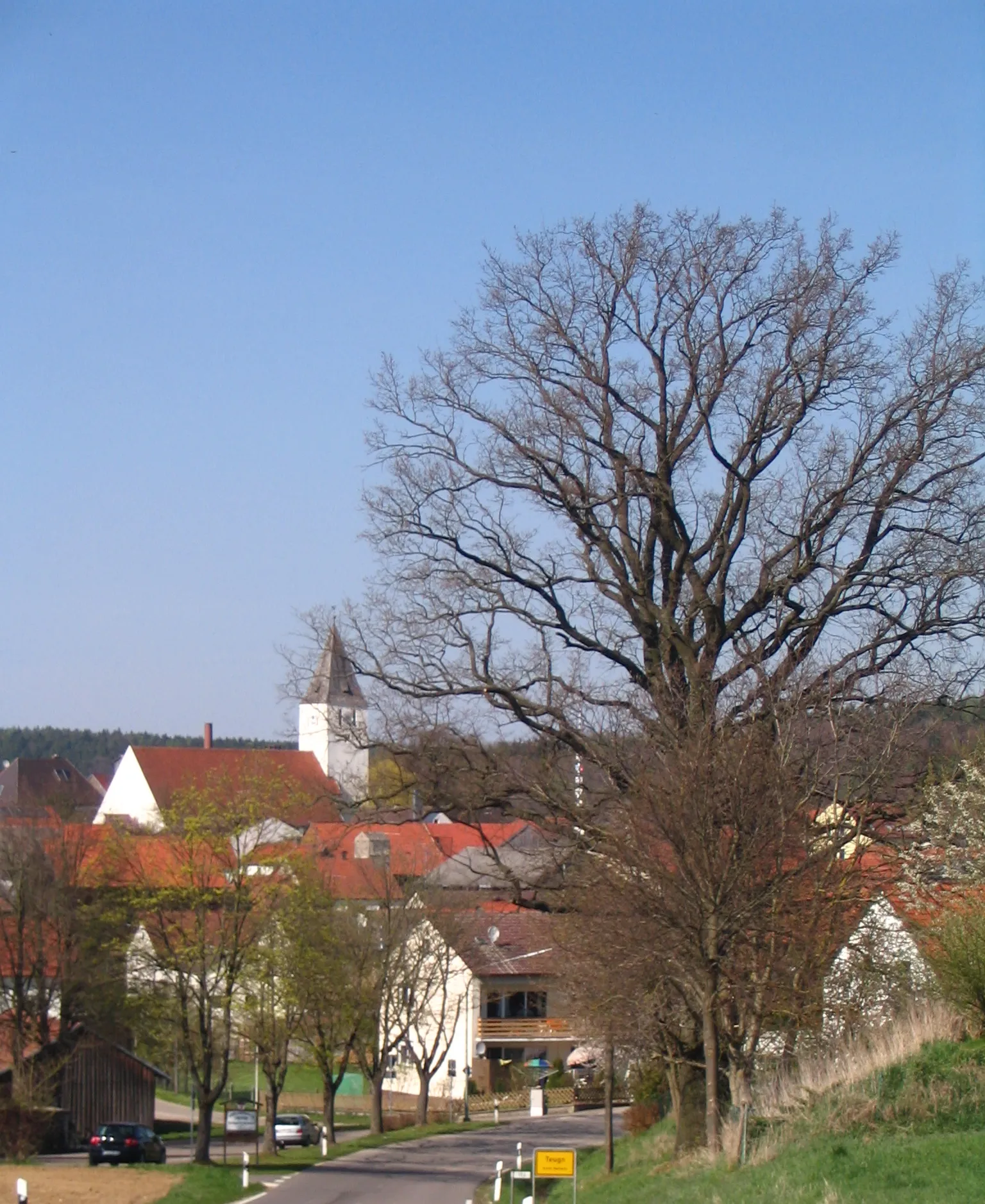 Photo showing: Teugn, Landkreis Kelheim, Niederbayern: Ortseingang