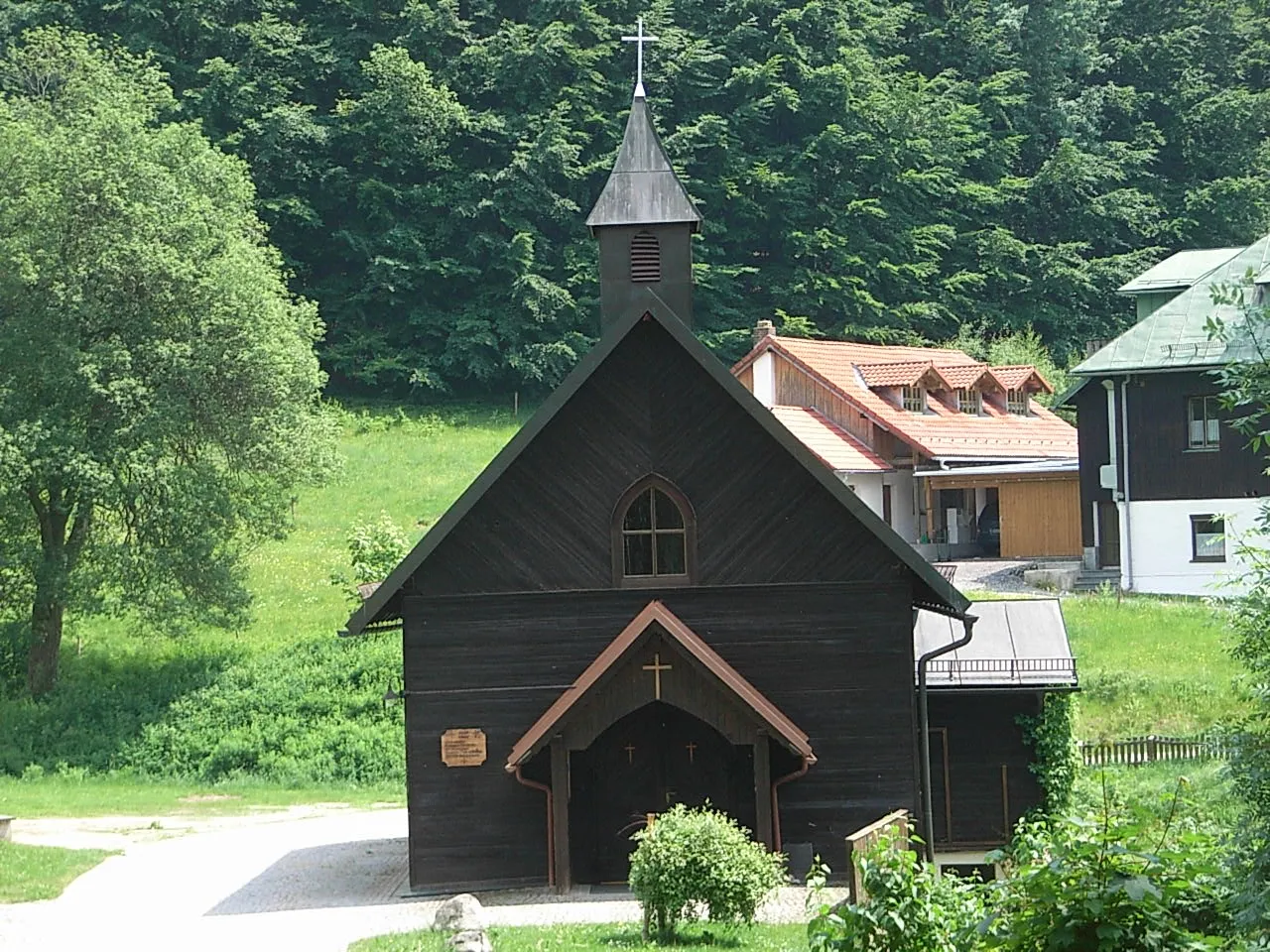 Photo showing: Filialkirche St. Stephanus in Spiegelhütte