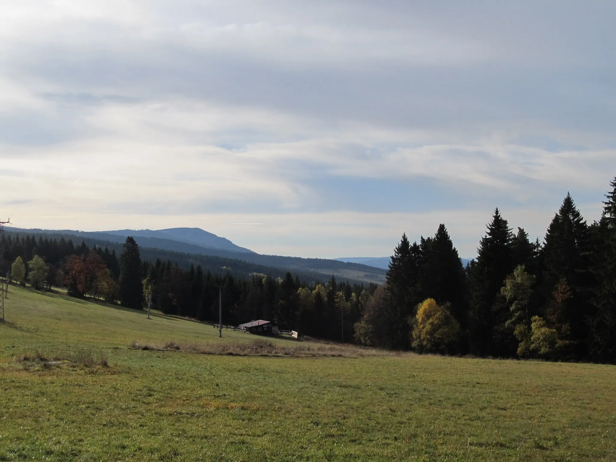 Photo showing: Velký Falkenstein ze Špičáckého sedla