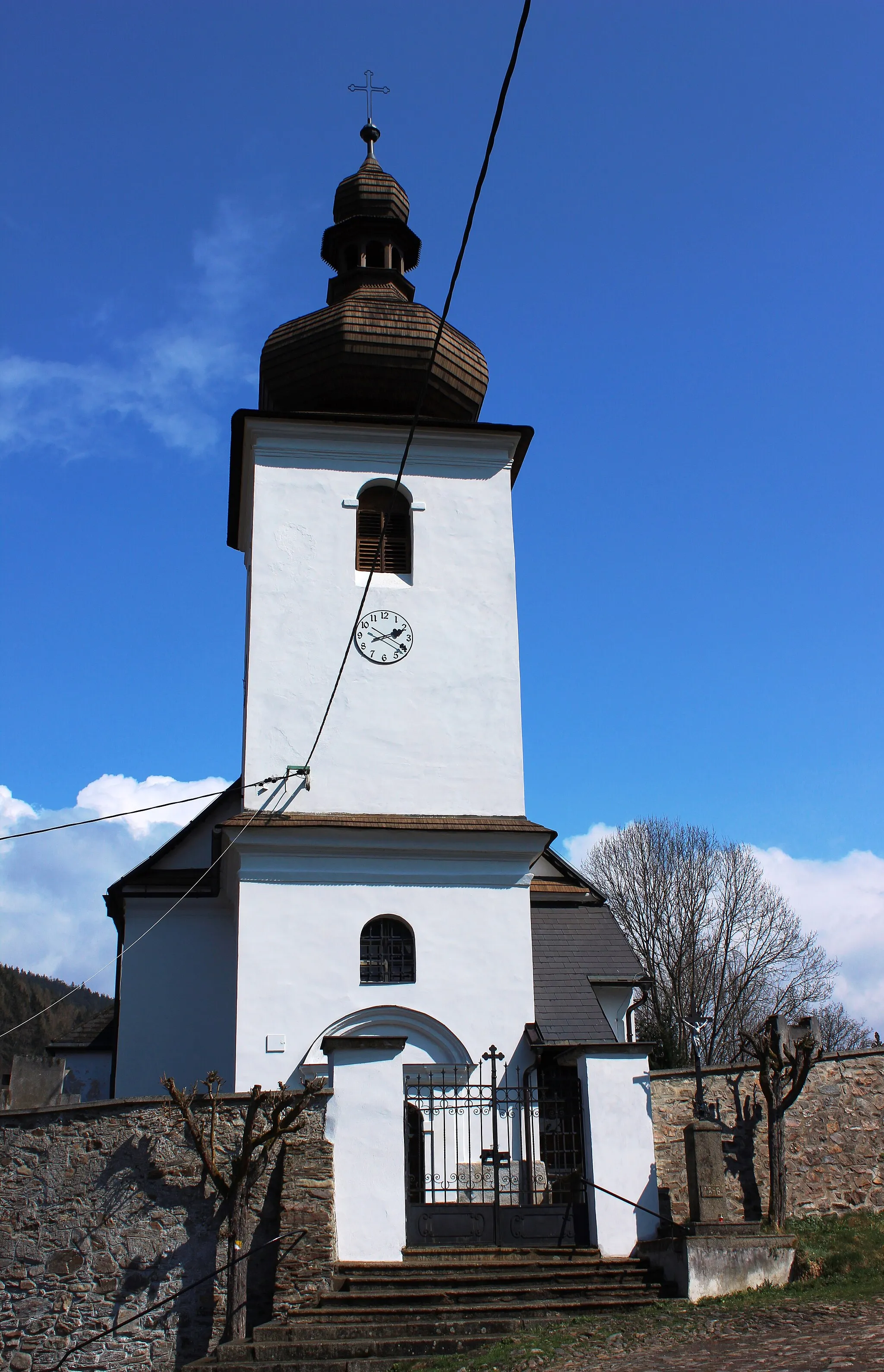 Photo showing: Kostel sv. Bartoloměje. Rejštejn v okrese Klatovy. Česká republika.