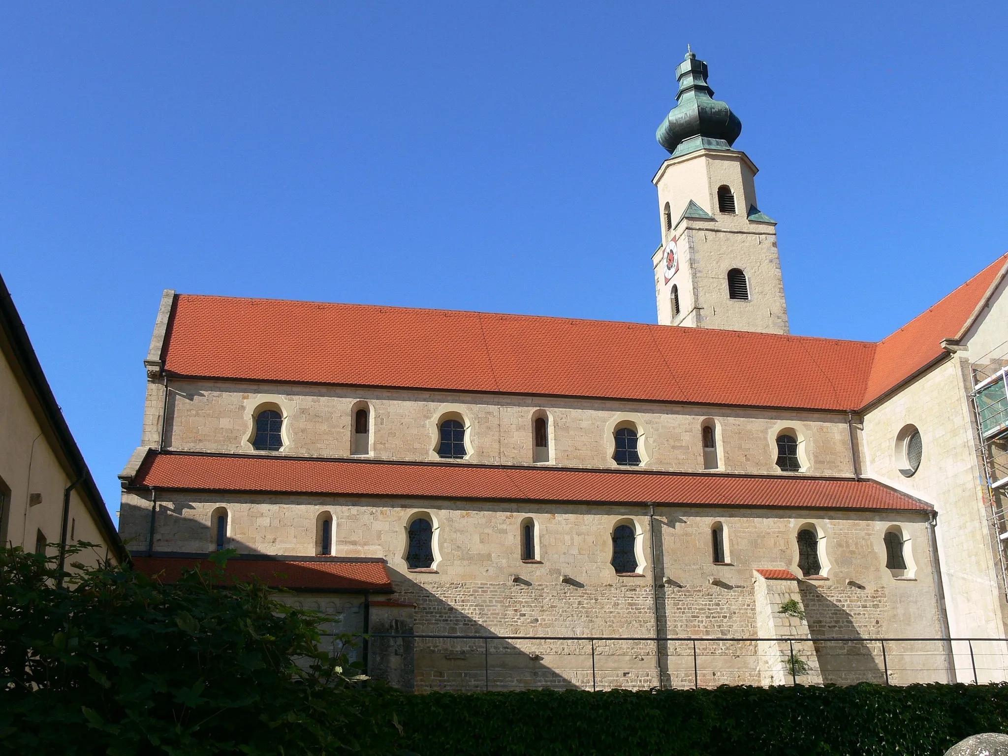 Photo showing: Monastery church of Mary Assumption in Windberg ( Lower Bavaria ). View from southern side.