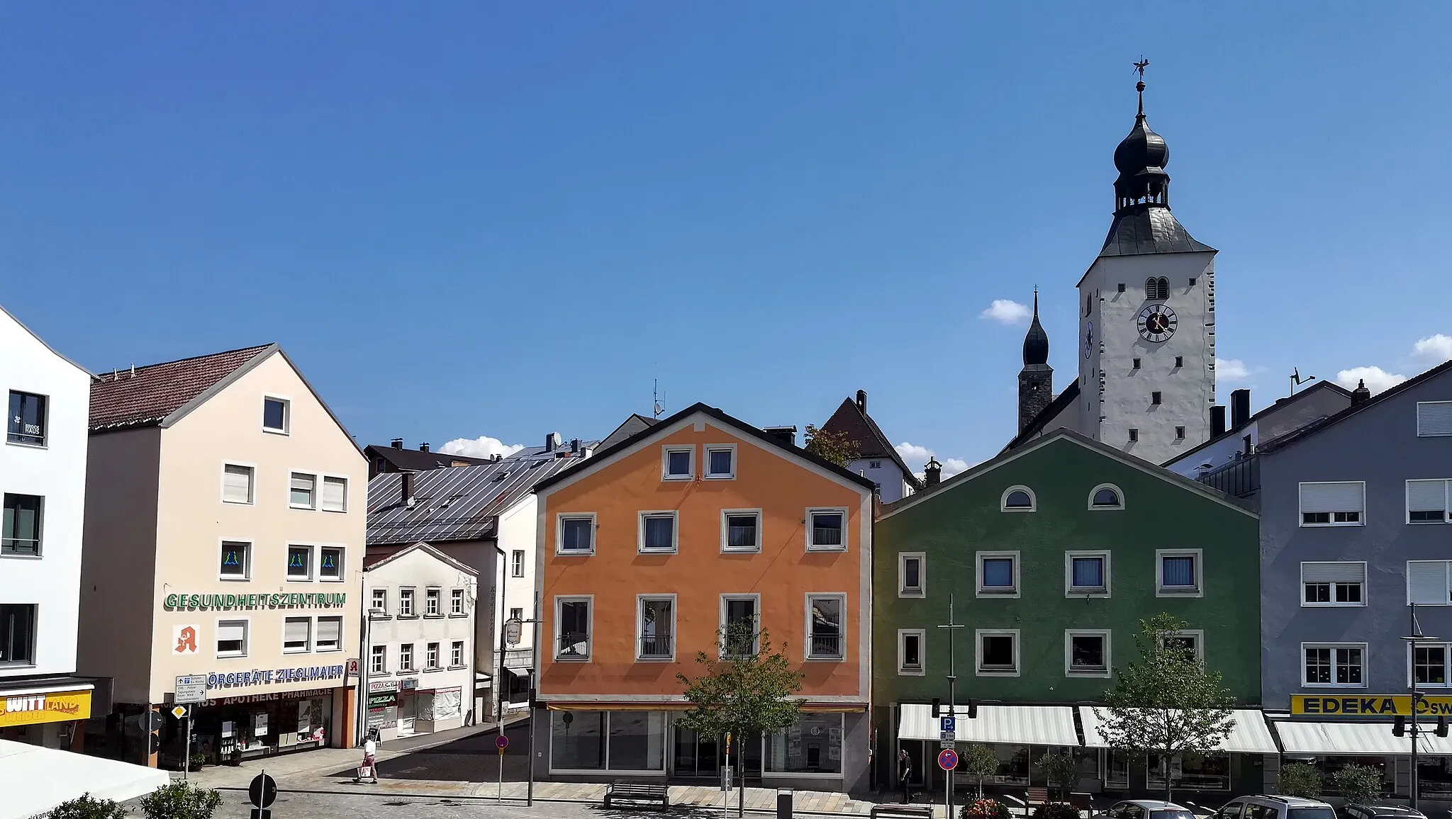 Photo showing: Stadtplatz von Regen