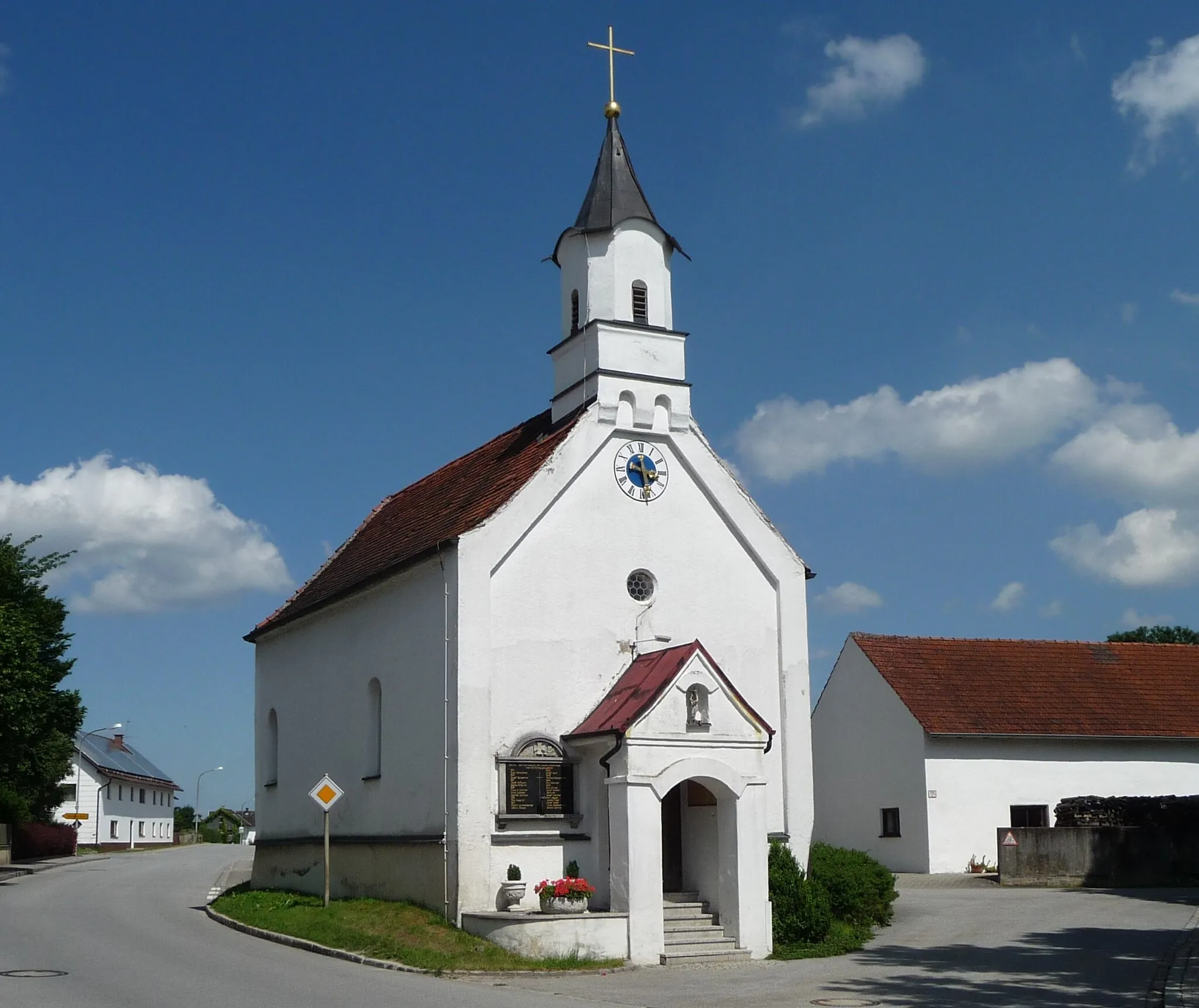 Photo showing: Die Pfarrkirche St. Wolfgang in Exing