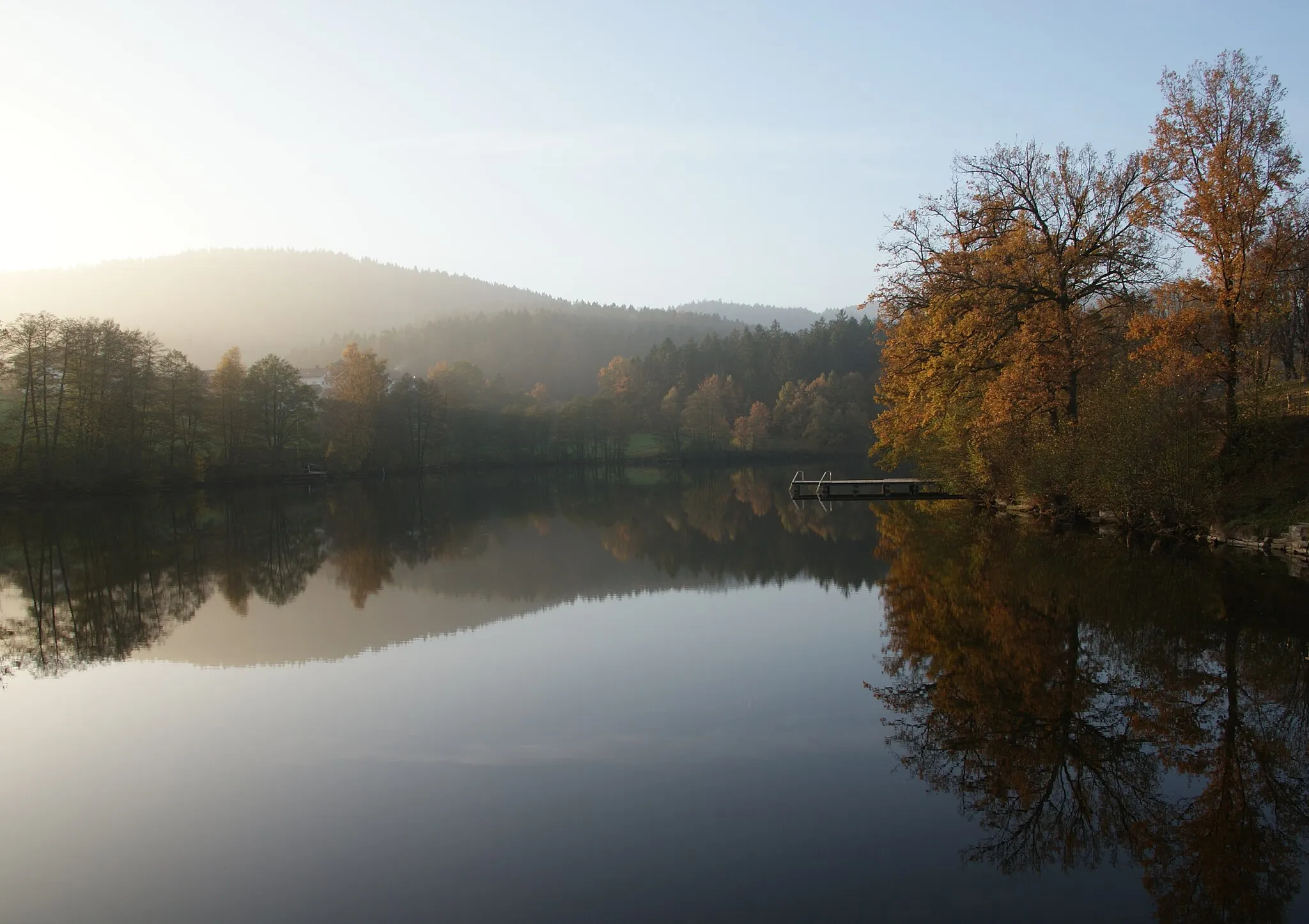 Photo showing: Freudensee near Hauzenberg