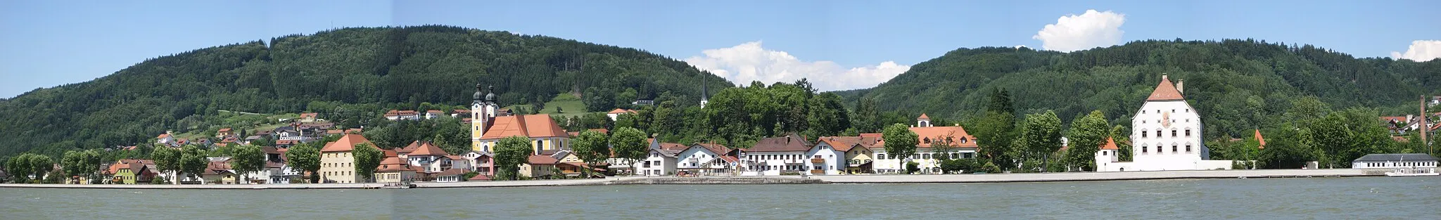 Photo showing: Obernzell at the Danube