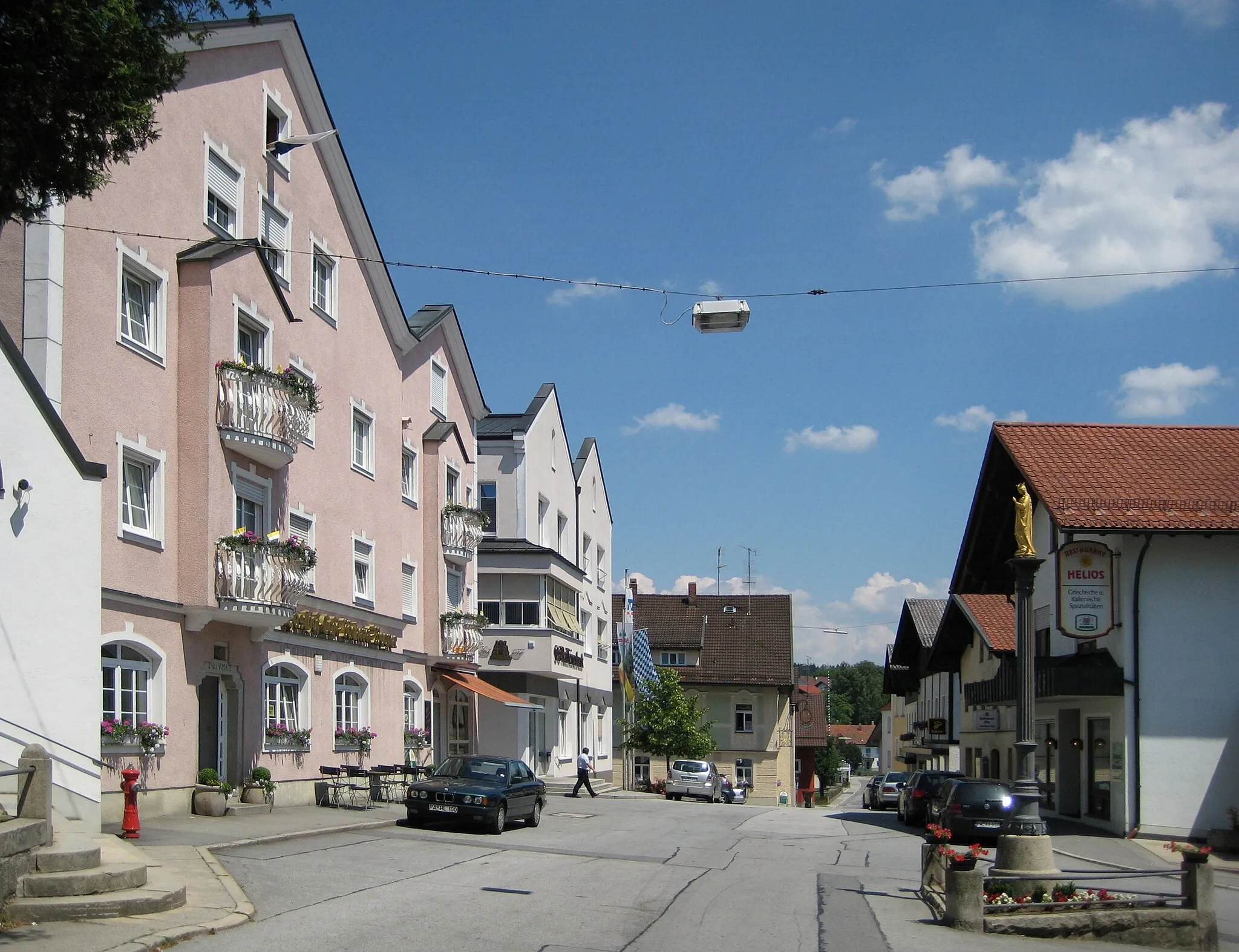 Photo showing: Marketplace of Hutthurm