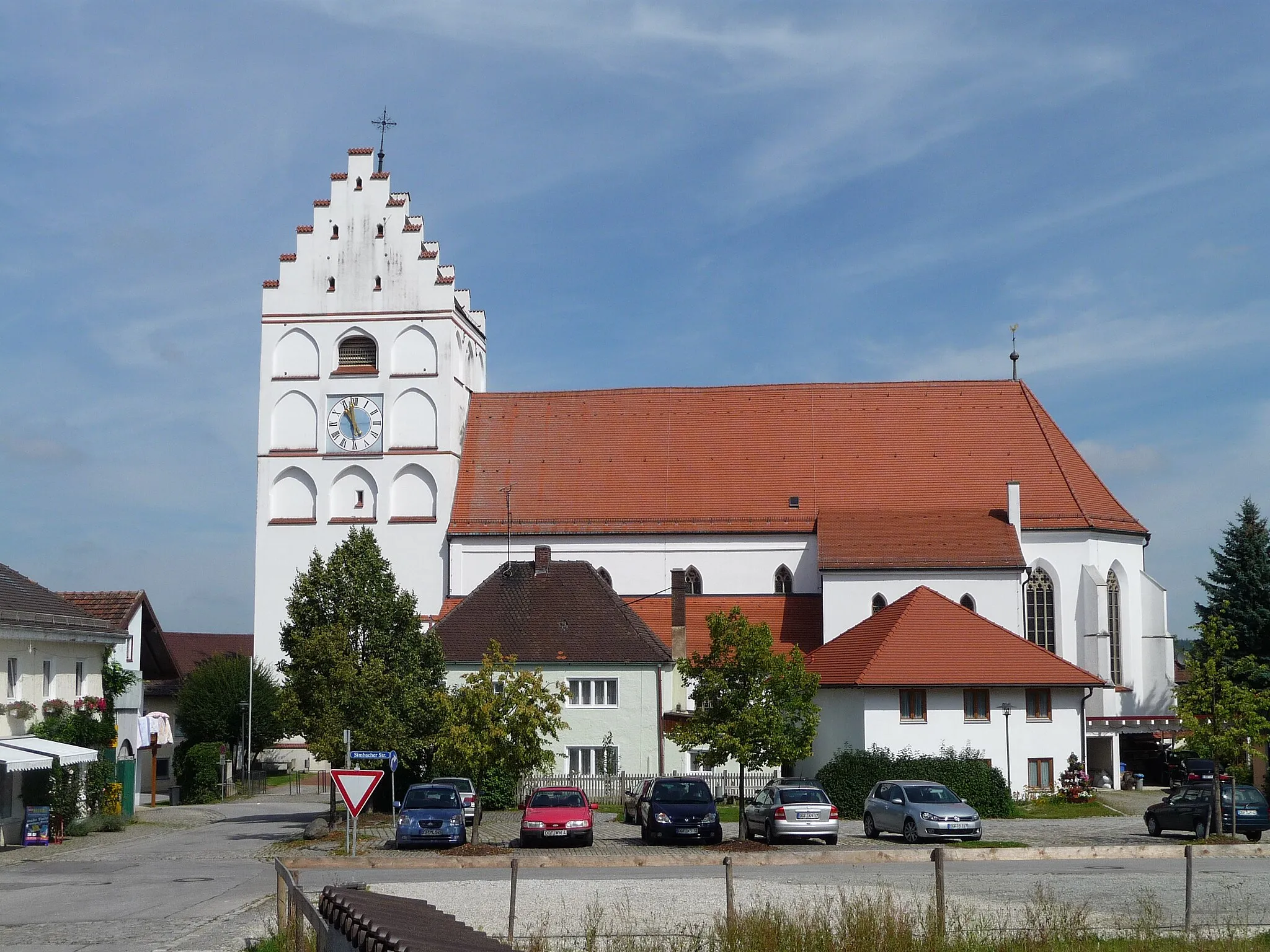 Photo showing: Die Pfarrkirche St. Michael in Reisbach