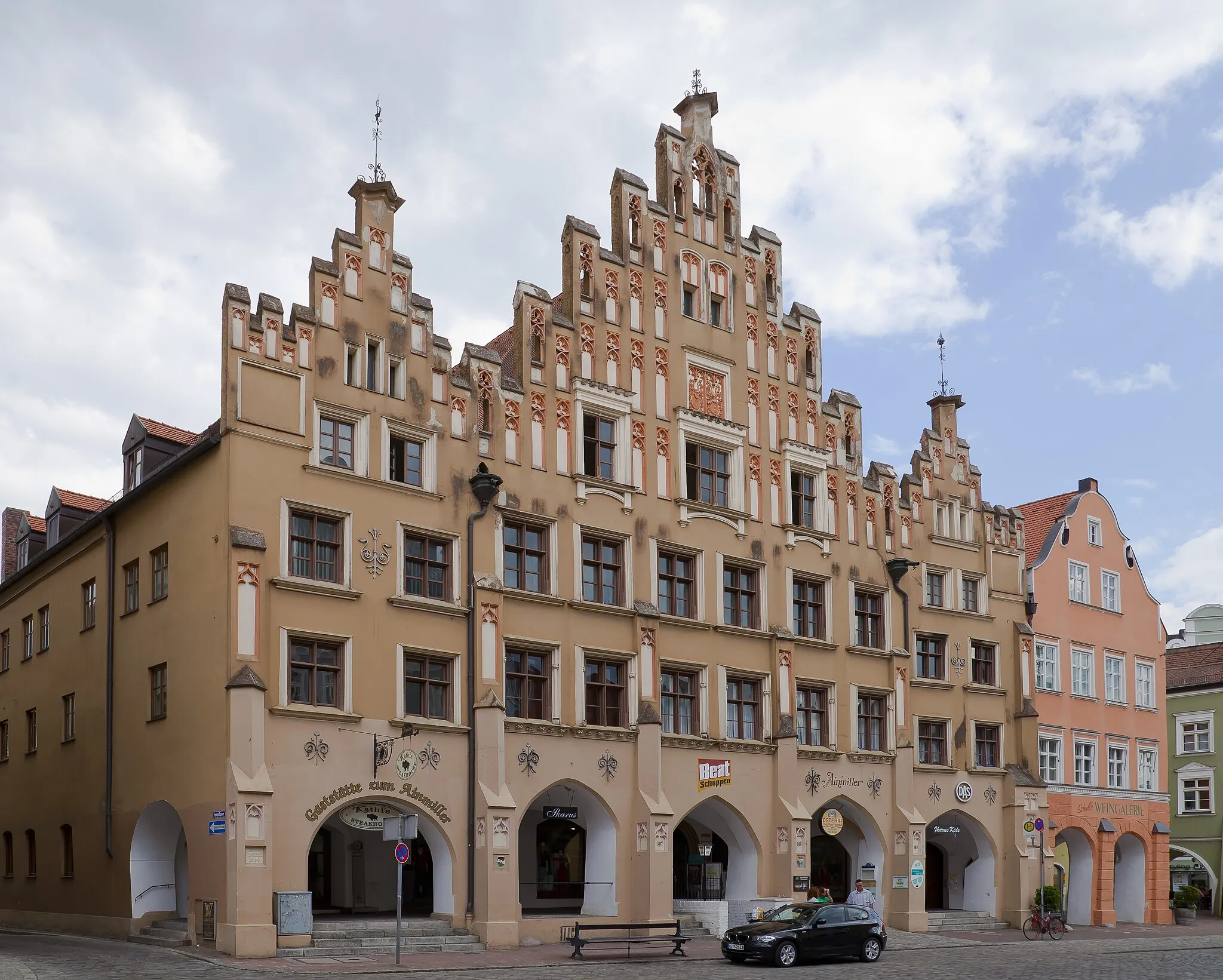 Photo showing: Altstadt St., Landshut, Germanz