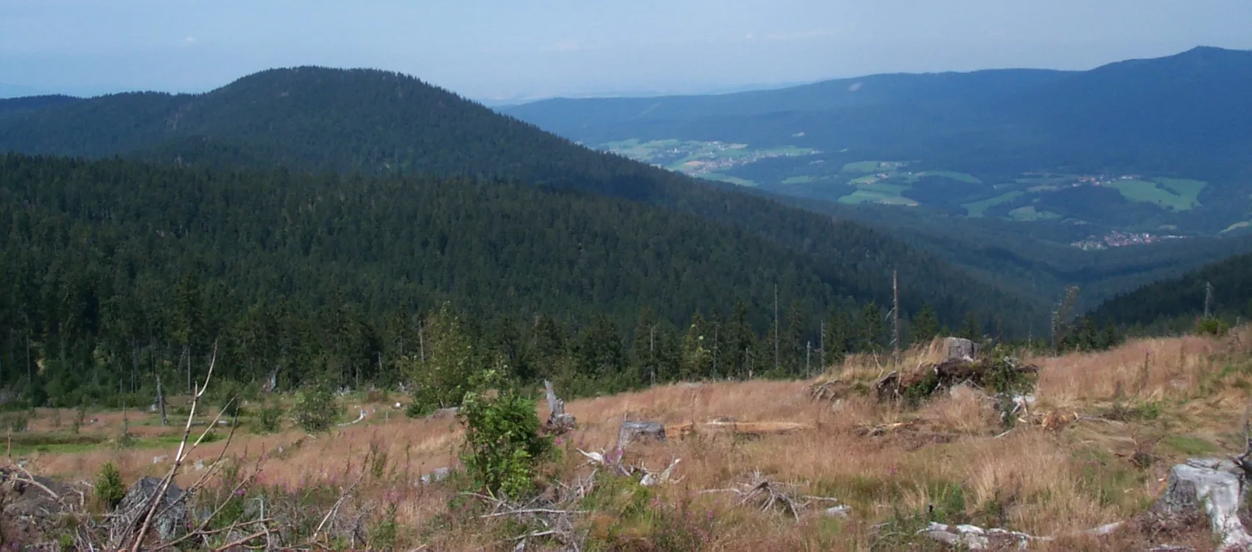 Photo showing: View from Heugstatt to Schwarzeck and Zellertal