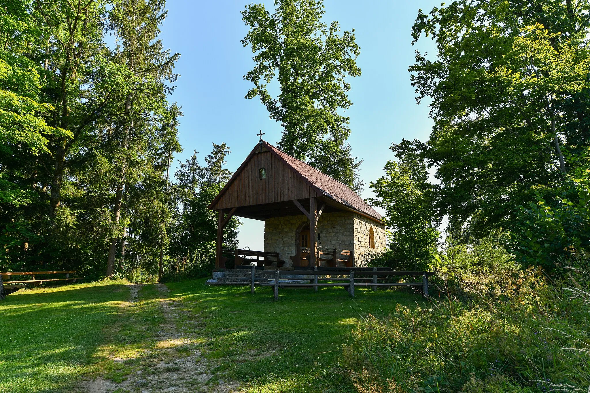 Photo showing: 22.07.2022: Wiki takes Böhmerwald; Fatimakapelle in der Ortschaft Seitelschlag in der Gemeinde Ulrichsberg, Oberösterreich