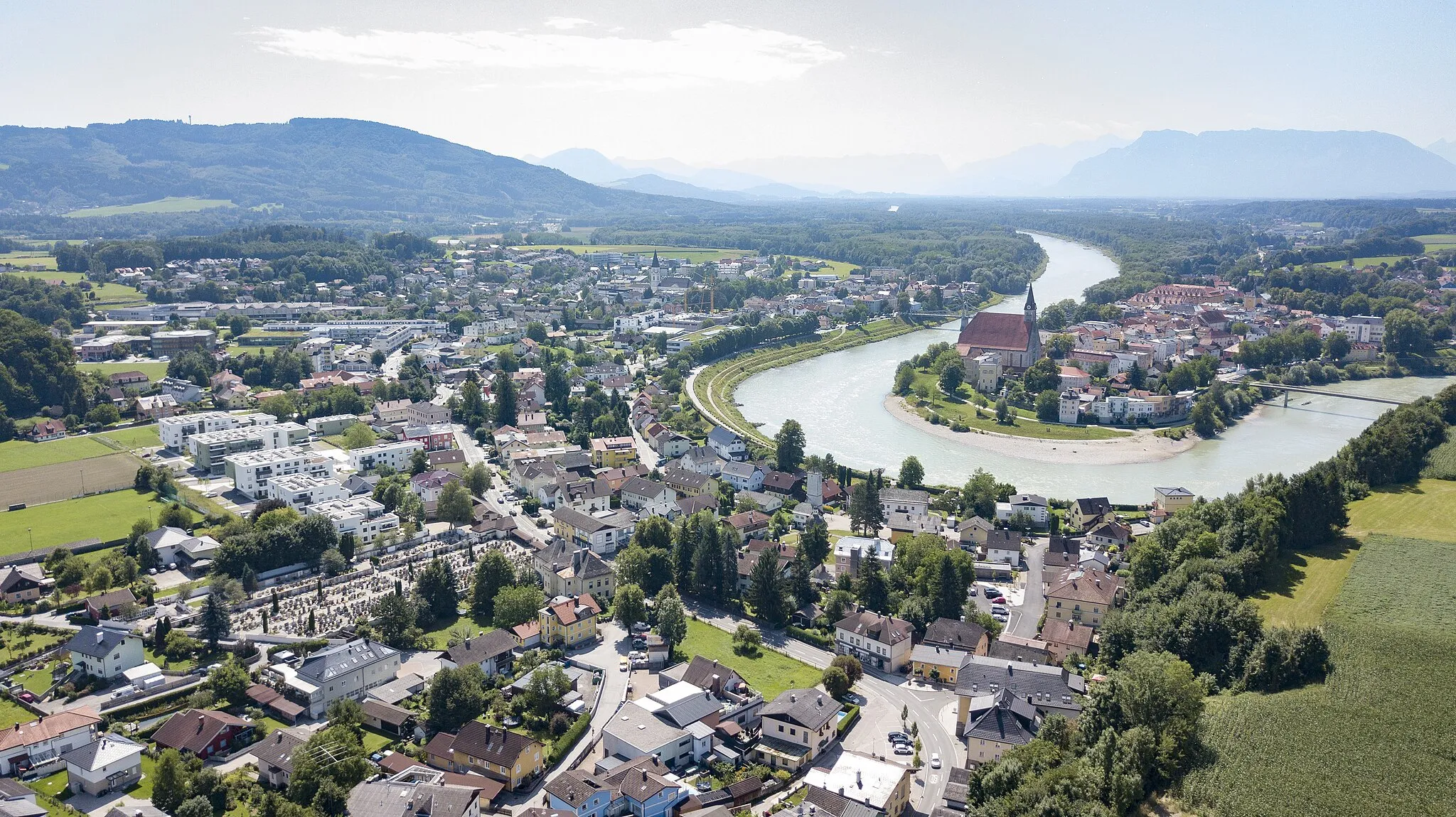 Photo showing: Oberndorf bei Salzburg, Salzburg, Österreich