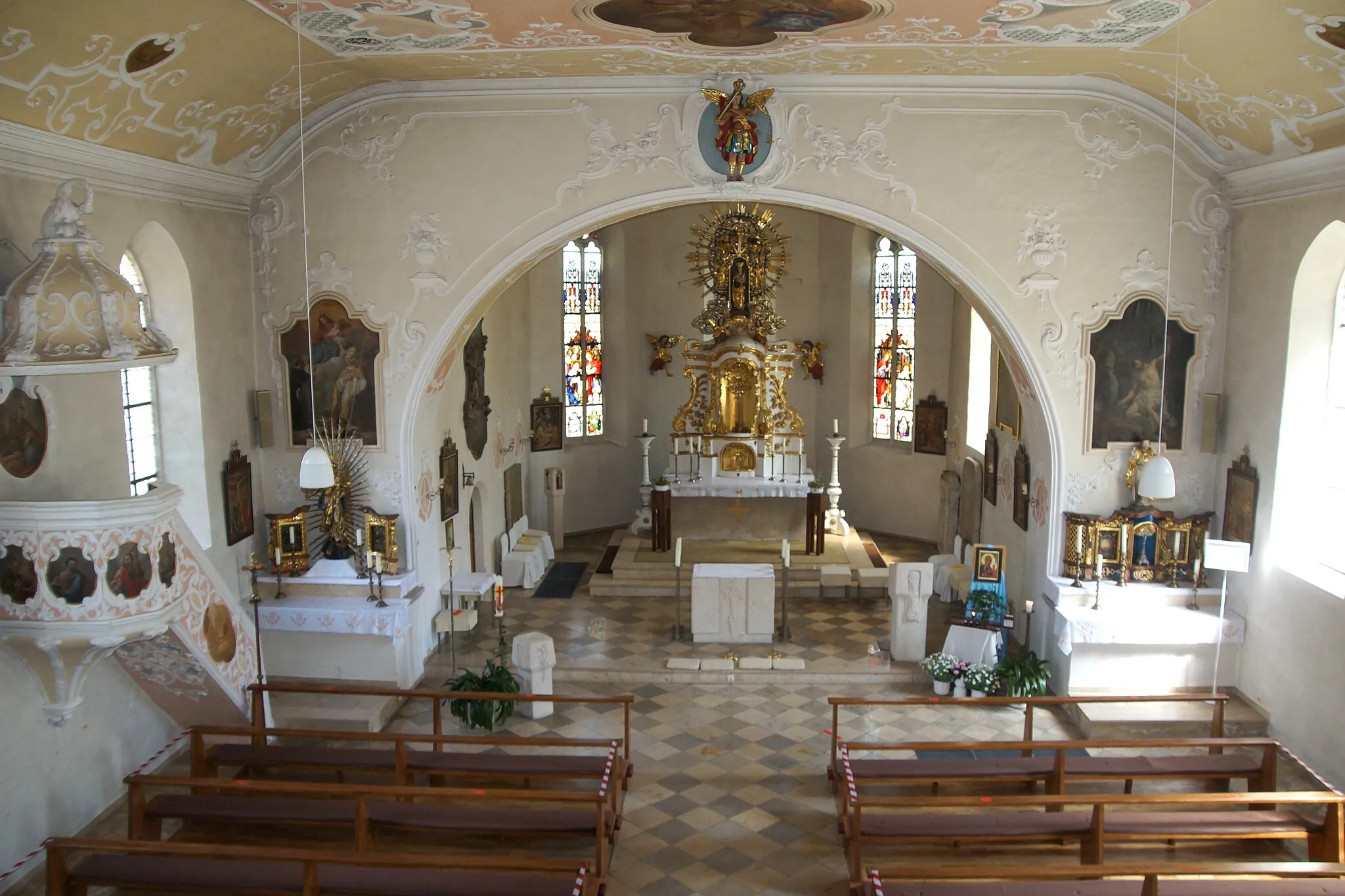 Photo showing: Pfarrkirche Mariä Himmelfahrt - Möhren bei Treuchtlingen