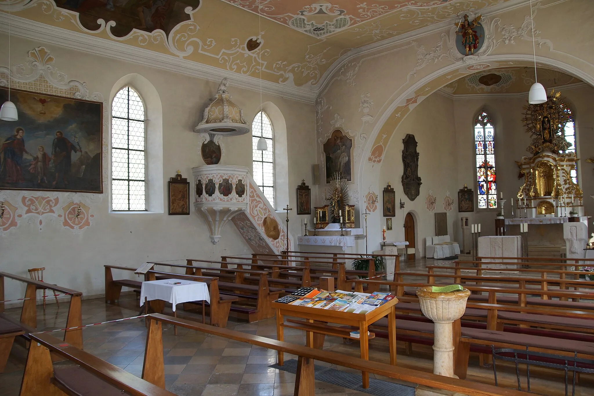 Photo showing: Pfarrkirche Mariä Himmelfahrt - Möhren bei Treuchtlingen