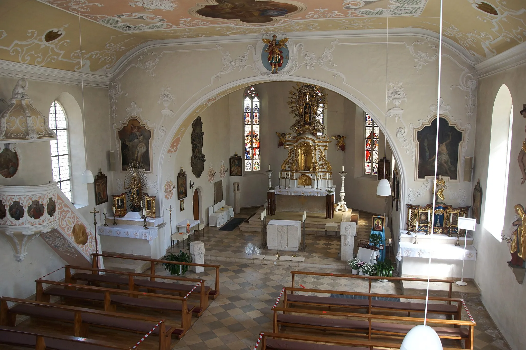 Photo showing: Pfarrkirche Mariä Himmelfahrt - Möhren bei Treuchtlingen