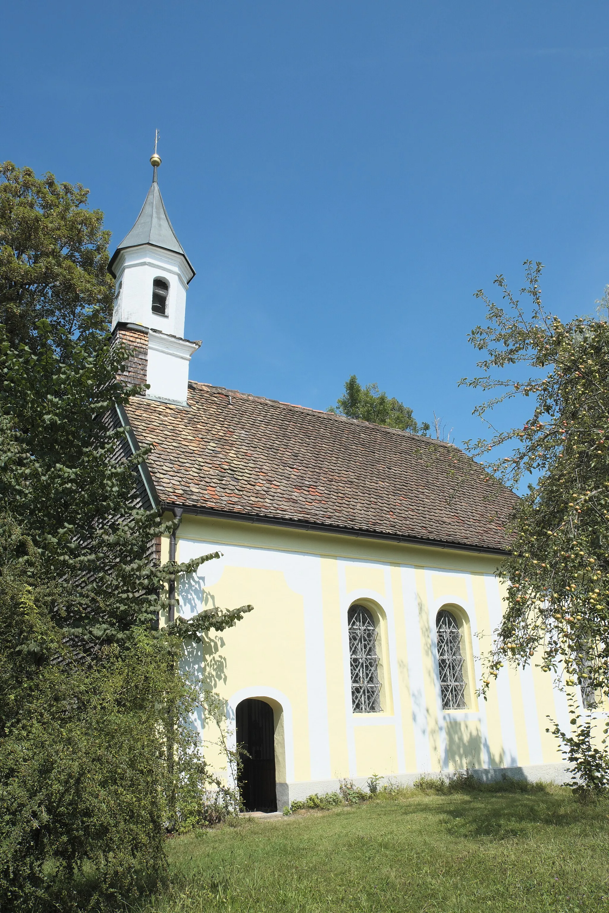 Photo showing: Katholische Kapelle St. Jakobus der Ältere in Seeseiten (Seeshaupt)
im Landkreis Weilheim-Schongau (Bayern/Deutschland)
