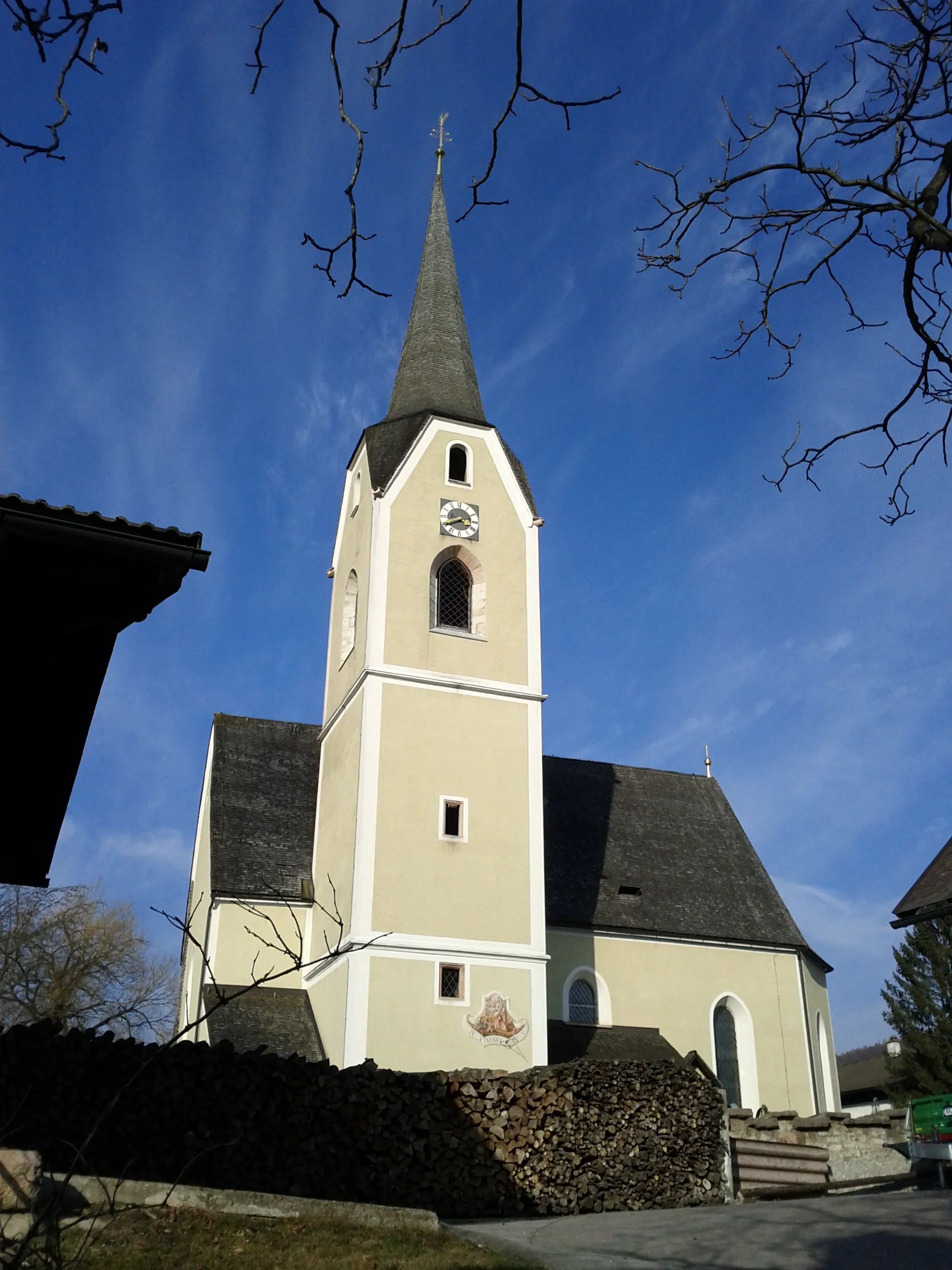 Photo showing: Katholische Pfarrkirche Mariä Geburt - Puch bei Hallein